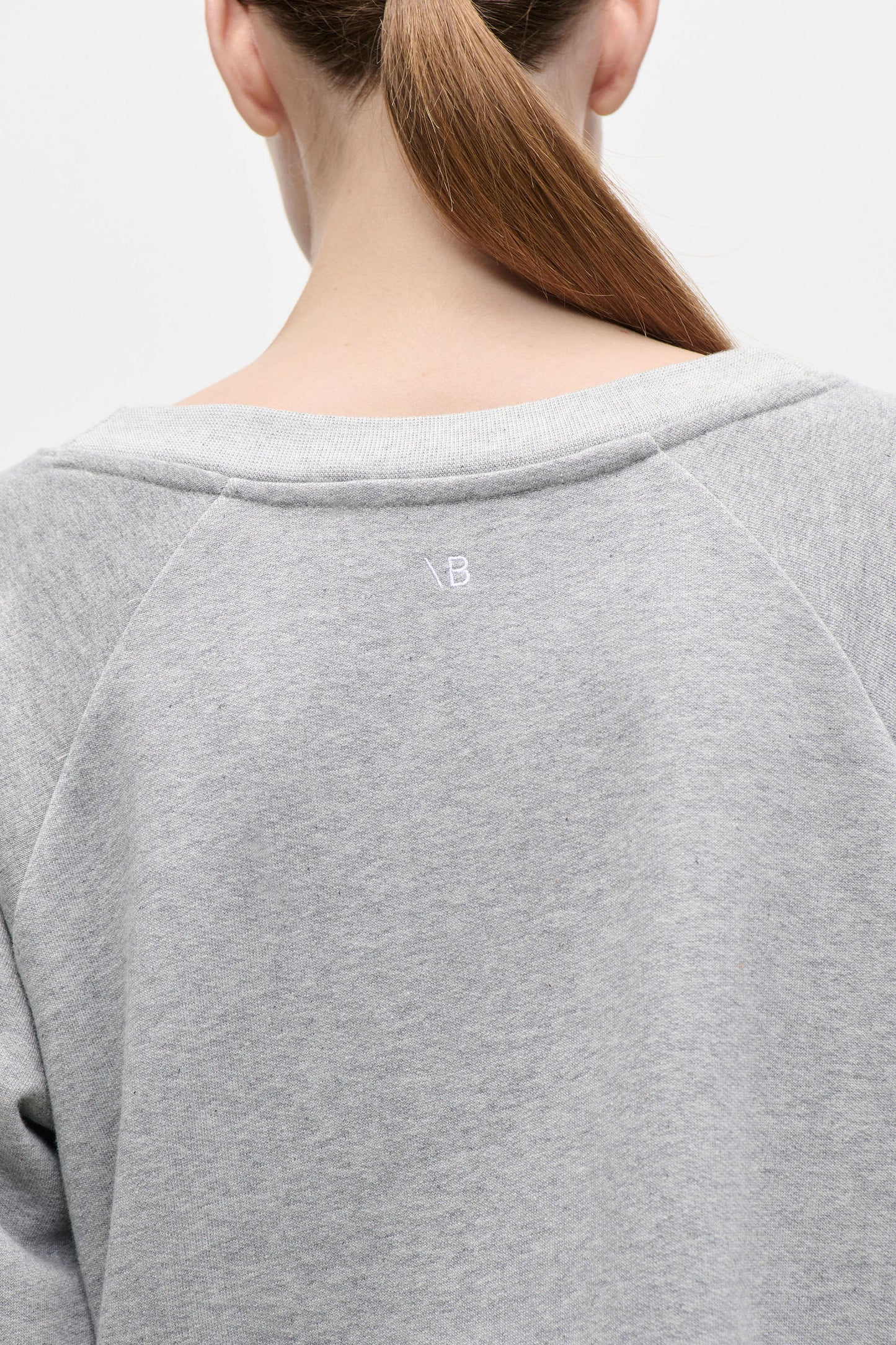 Constance Sweatshirt In Grey Marl