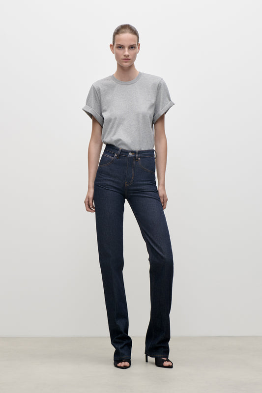 Julia Stretch Jean In Indigo Rinse