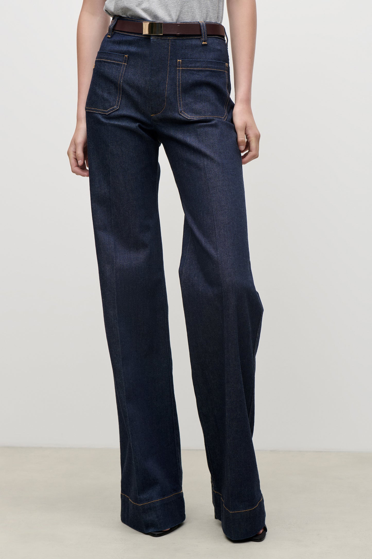 Alina Stretch Jean In Indigo Rinse
