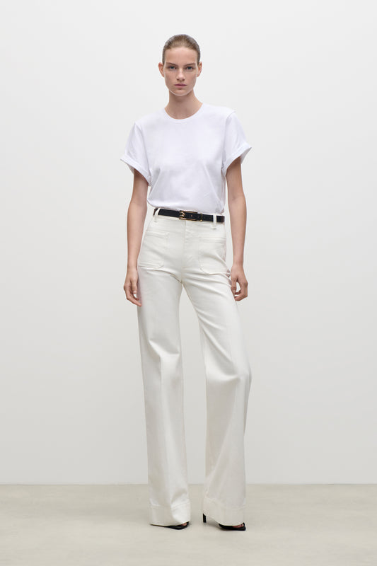 Alina Stretch Jean In White