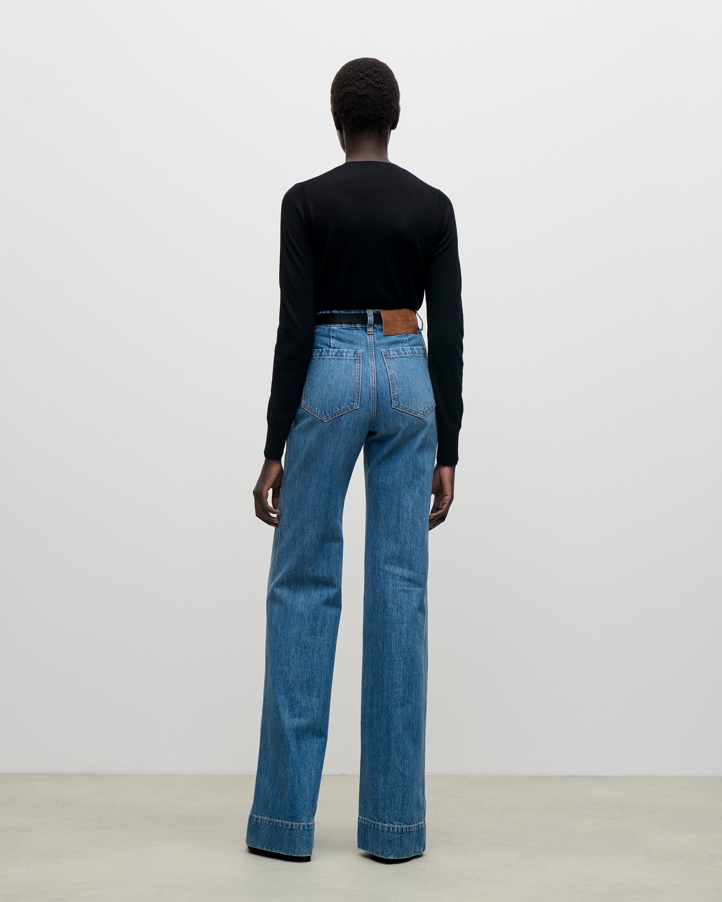 Alina Jean In Worn Blue Wash