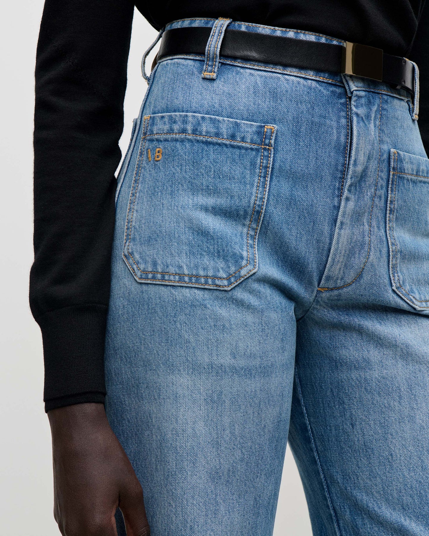 Alina Jean In Worn Blue Wash