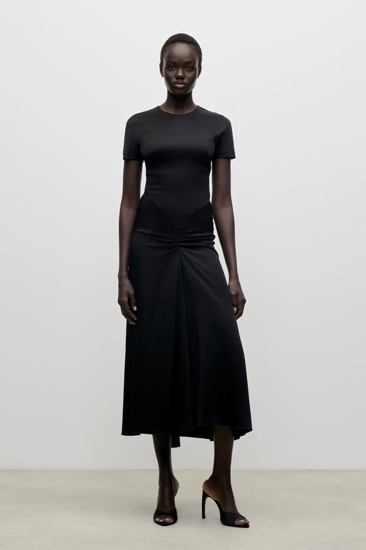Blaire Midi Dress In Black