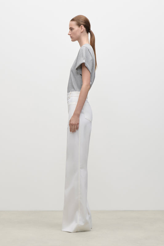 Alina Trouser In Ivory