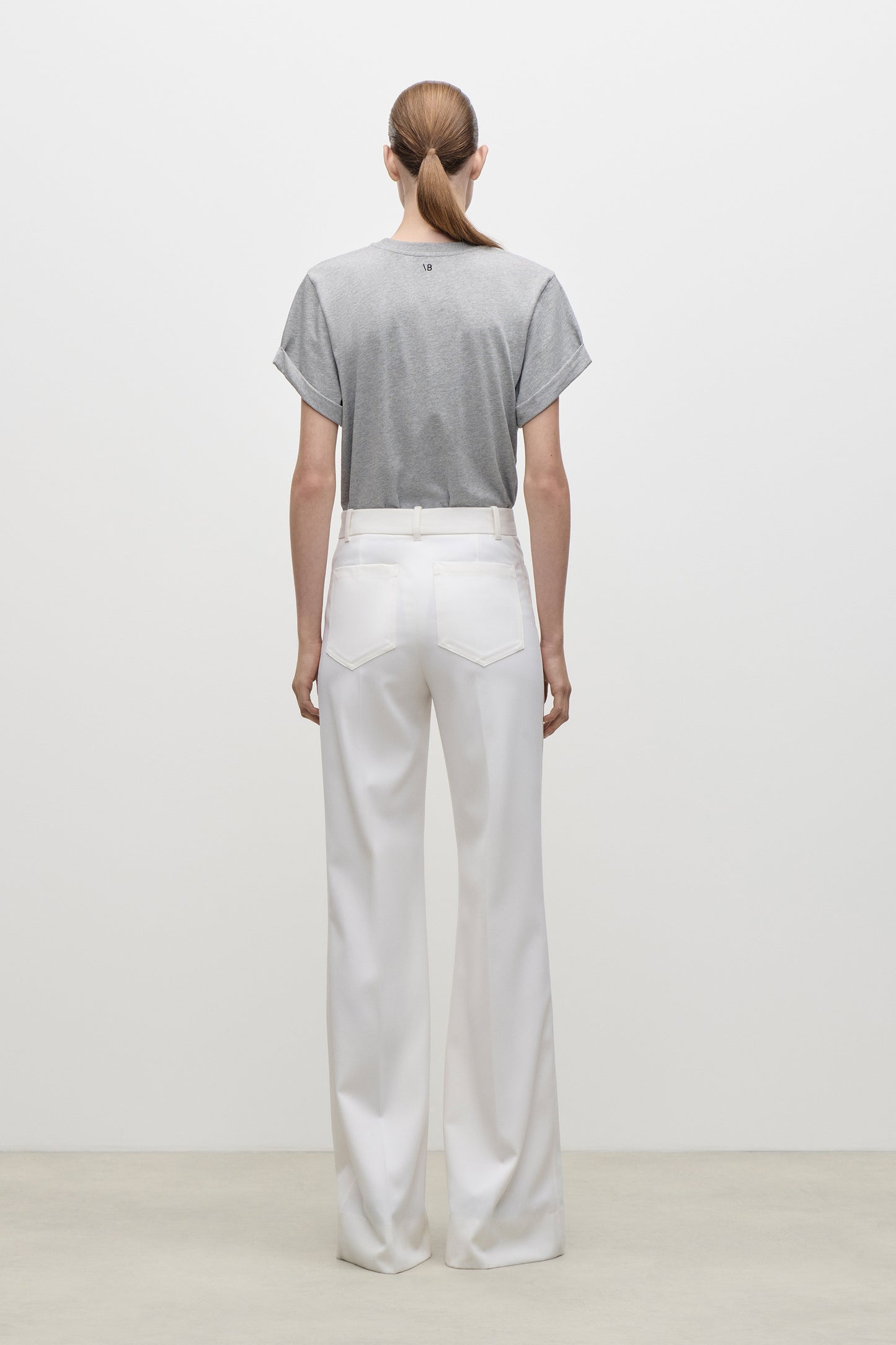 Alina Trouser In Ivory