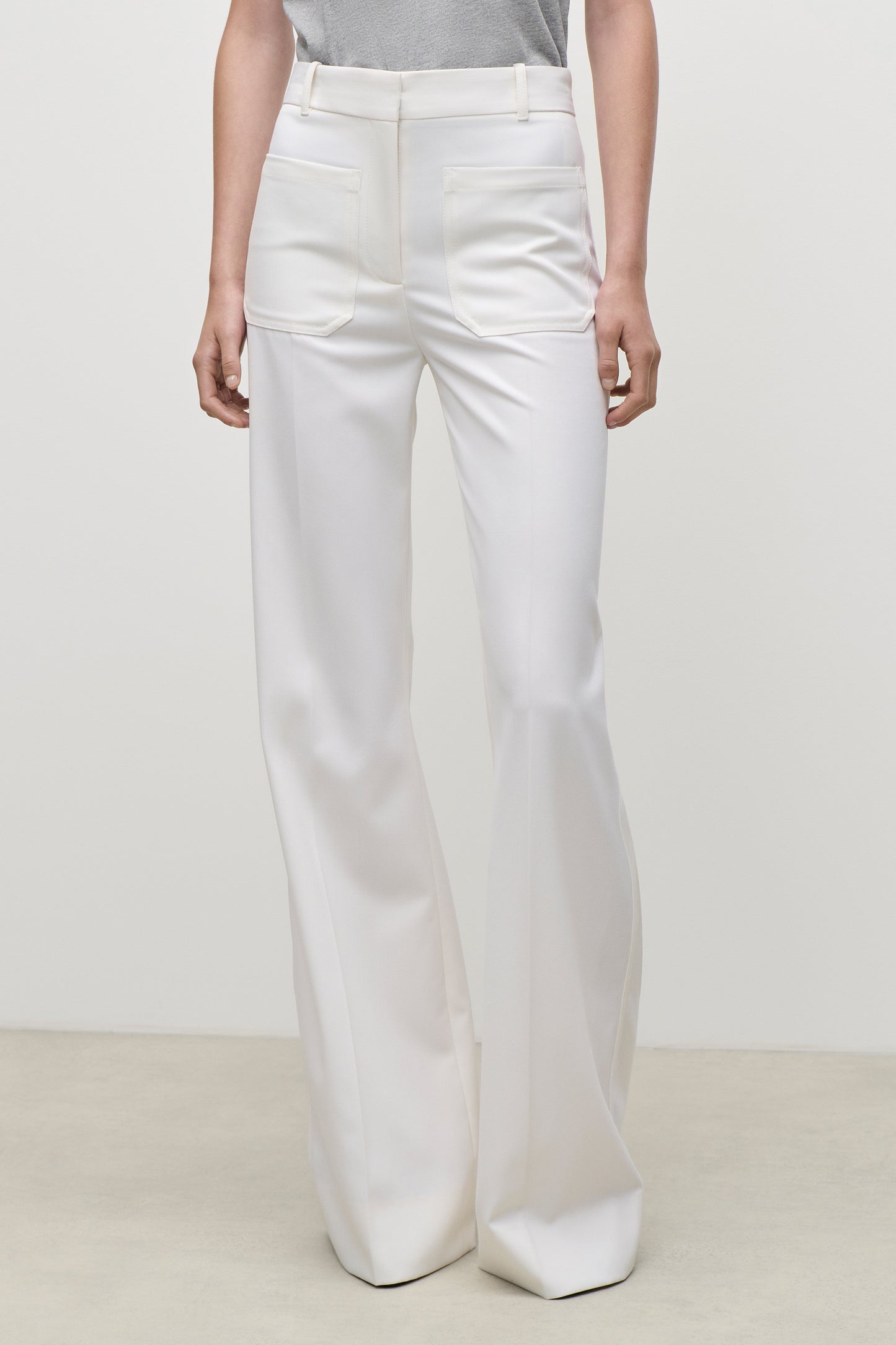 Alina Trouser In Ivory