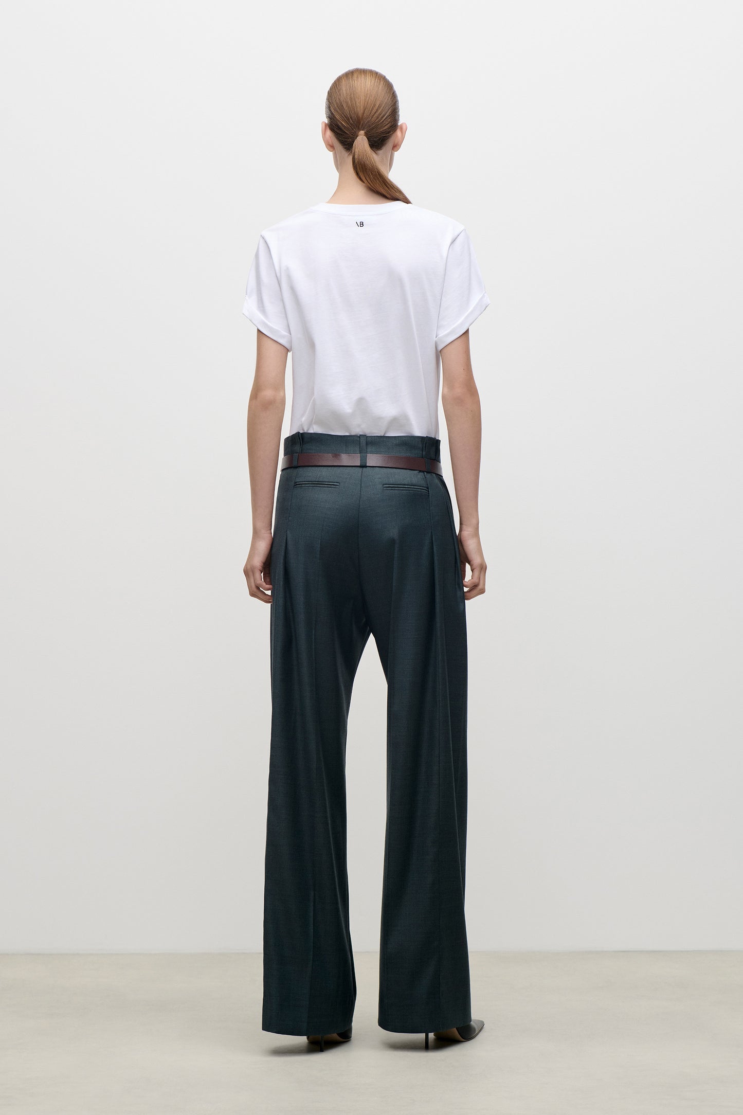 Ethel Trouser In Dark Teal