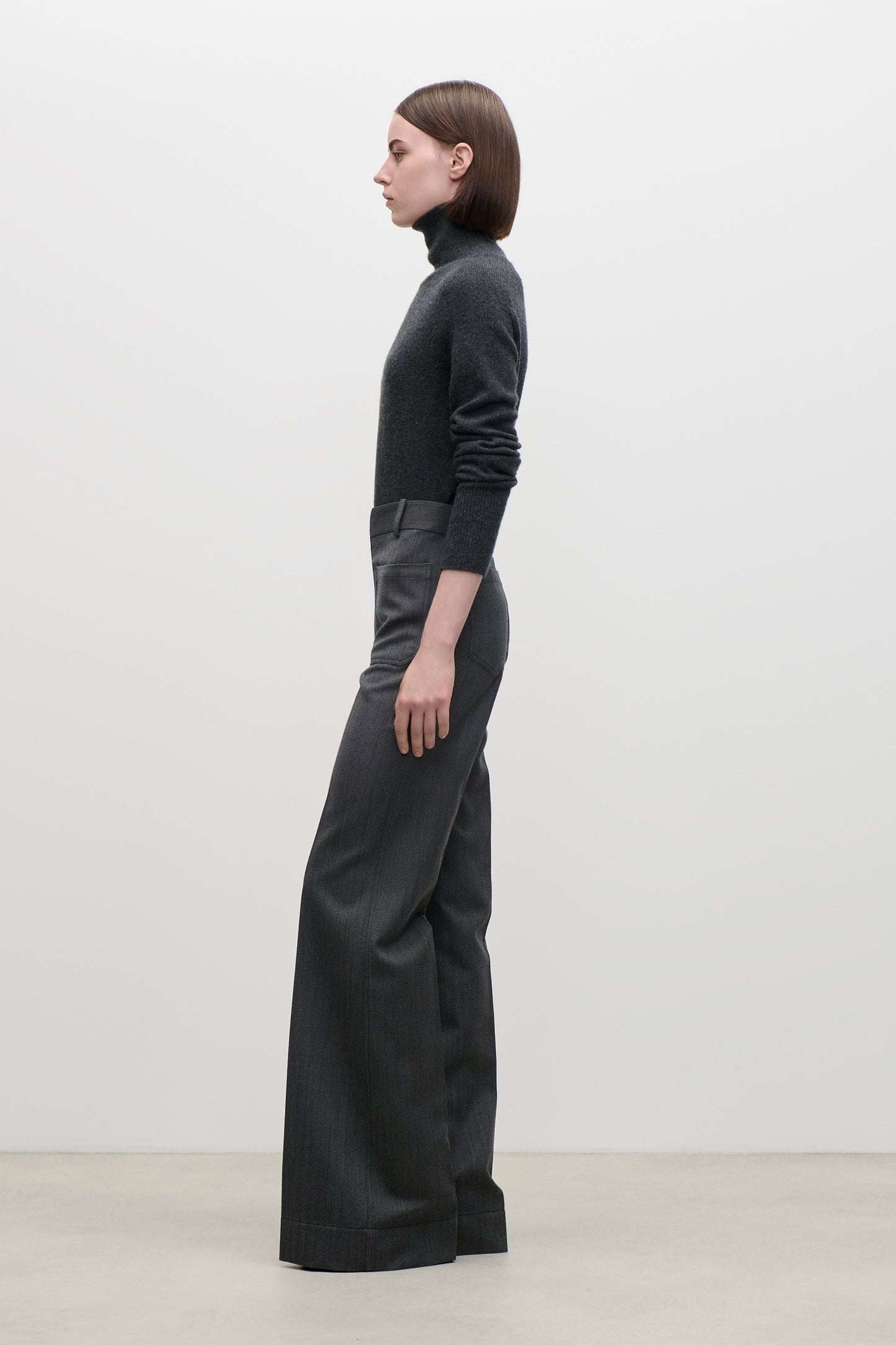 Marie Jumper In Dark Grey Melange