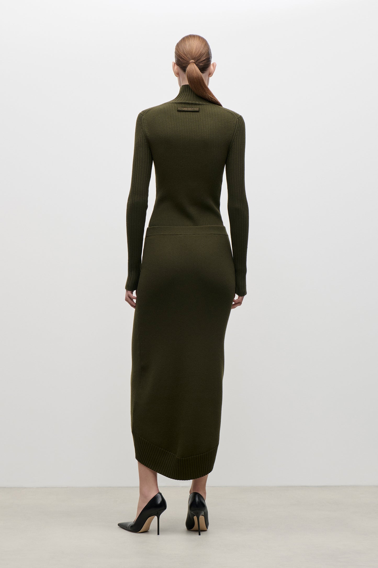 Fitted Skirt In Green