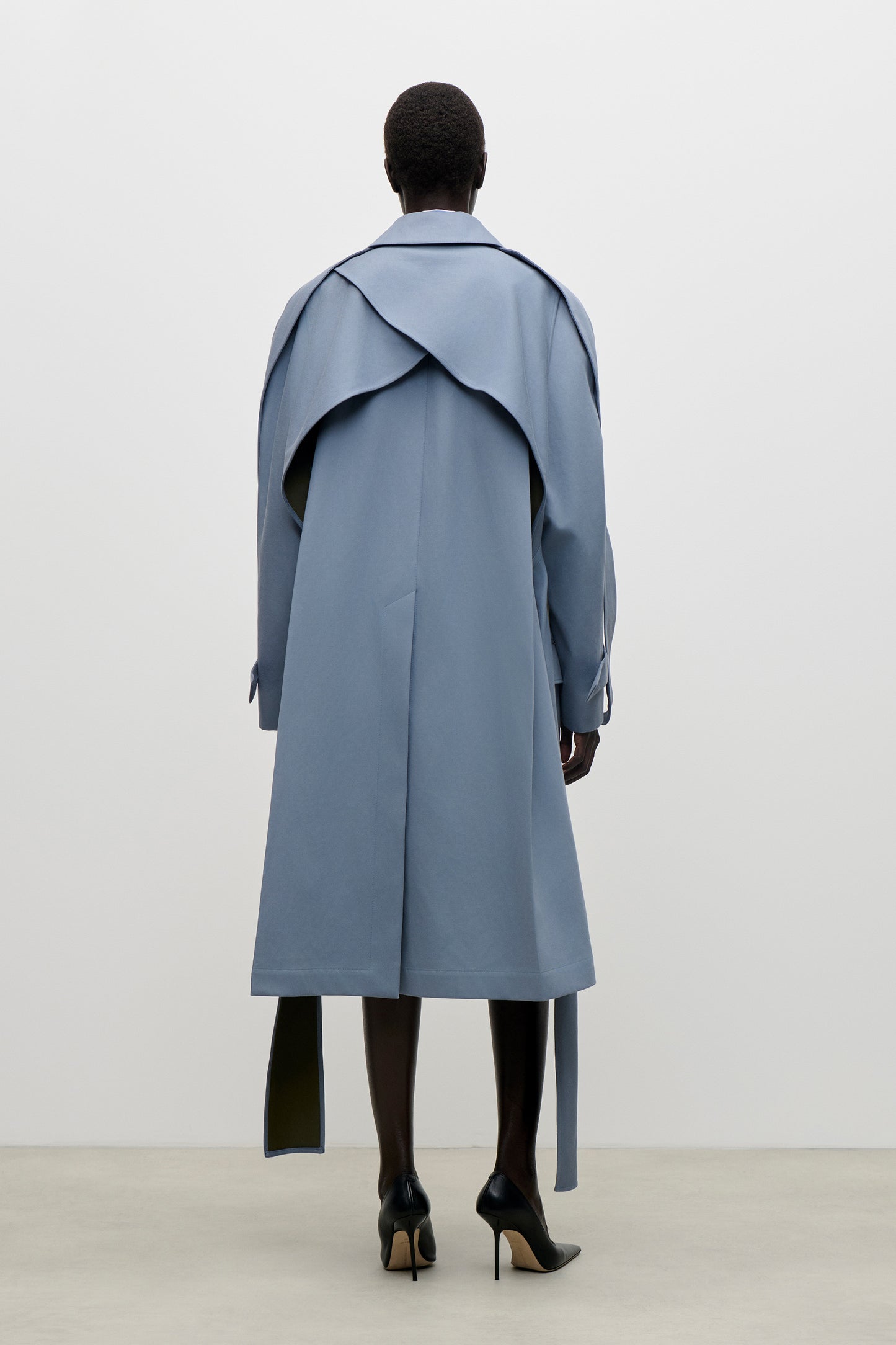 Car Coat In Blue