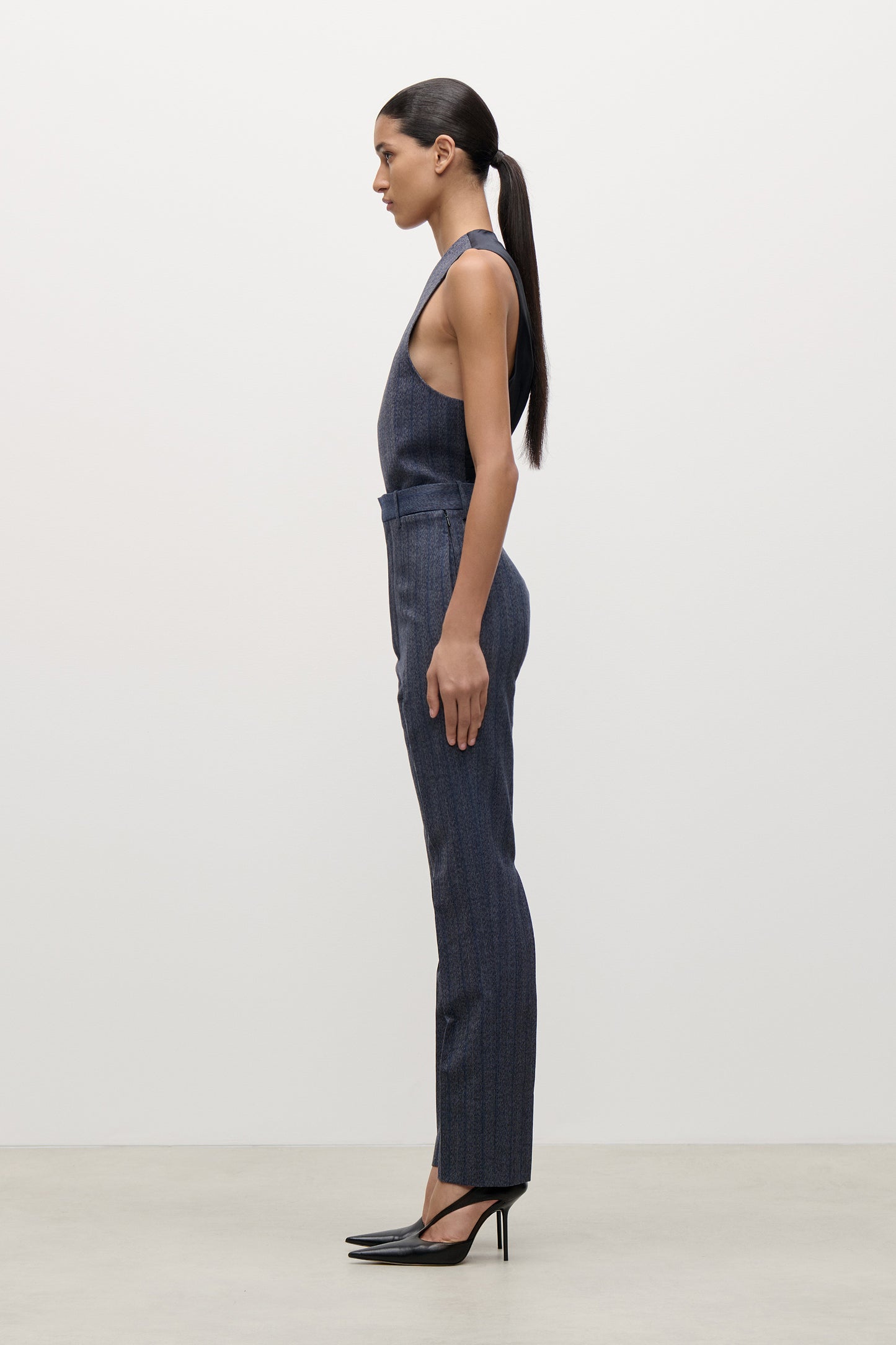 Tailored Waistcoat In Blue