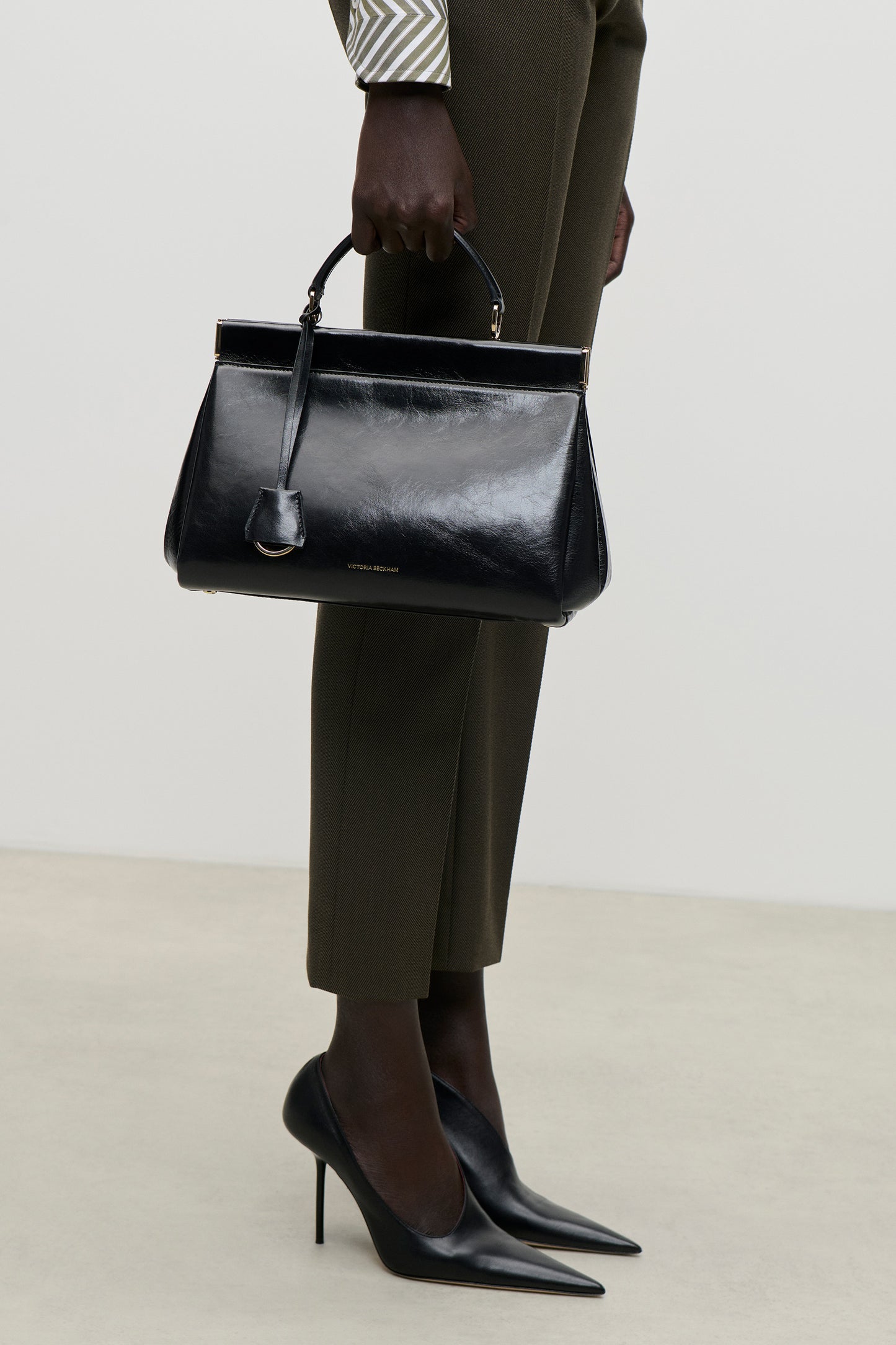 Sloane Sculptural Pump 100 Nappa Leather