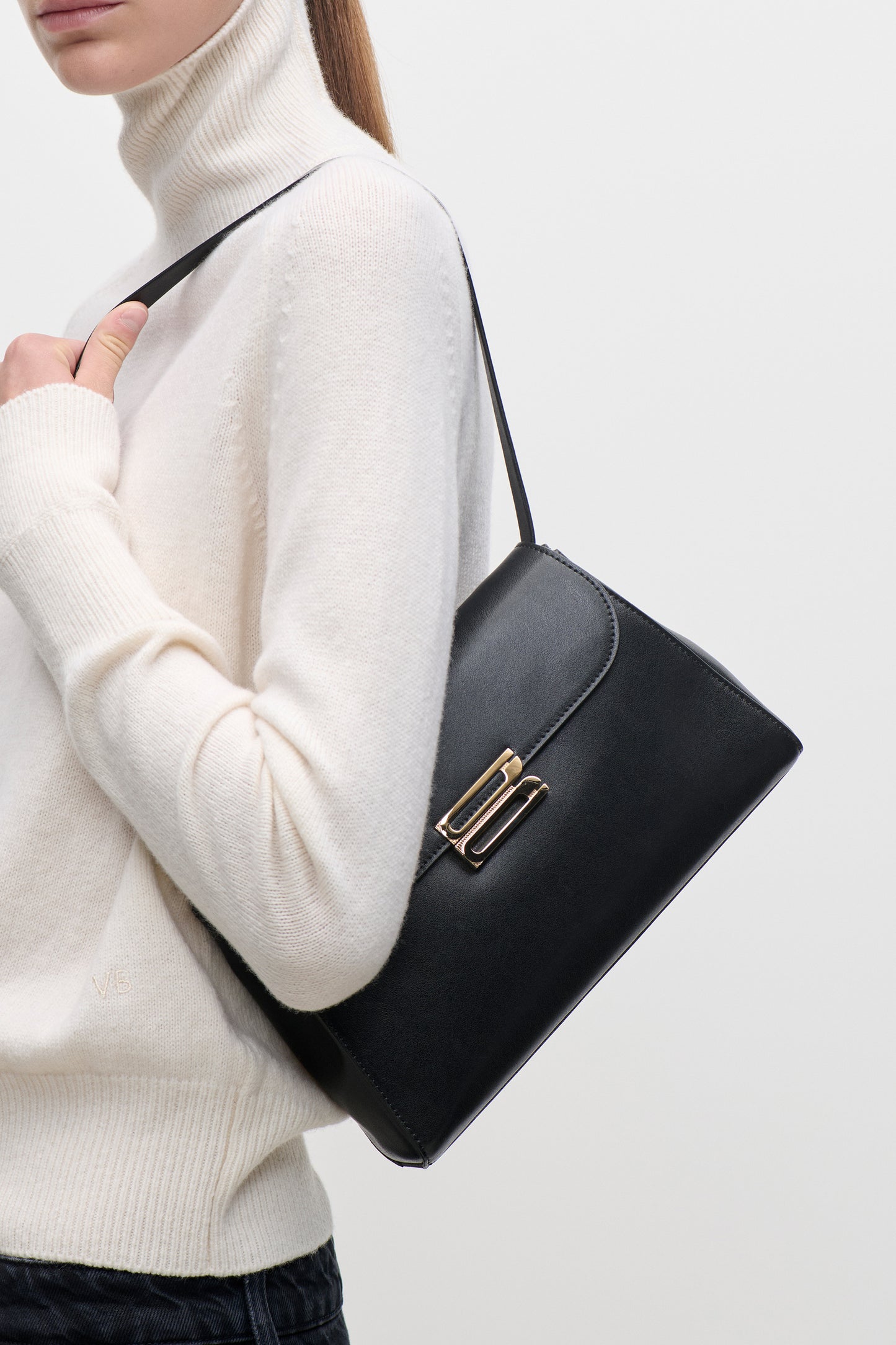 Dorian Trapeze Bag Shiny Calf Leather
