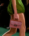 Mini Dorian Bag In Tan Smooth Leather