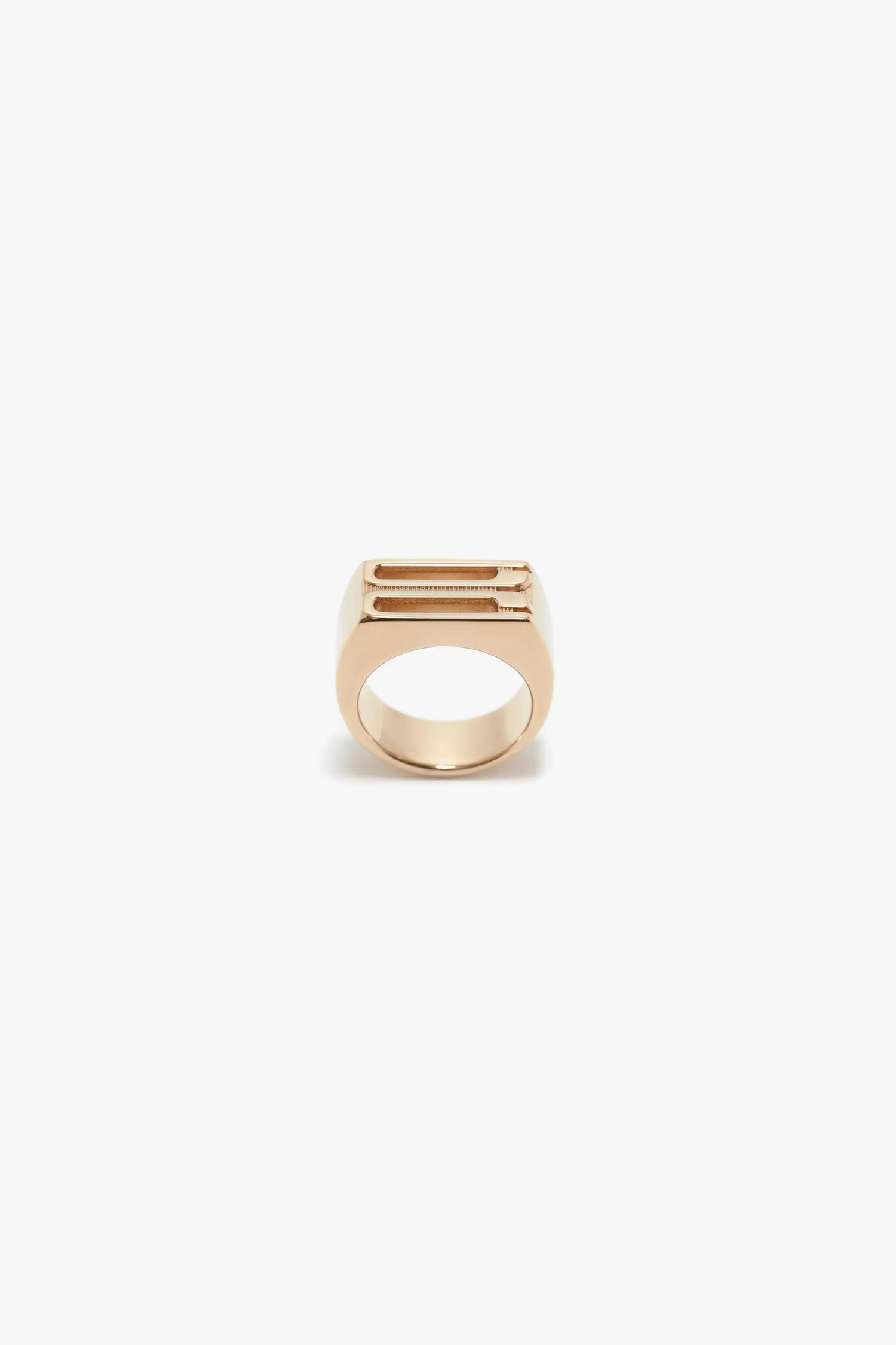 Dorian Signet Ring In Gold – Victoria Beckham UK