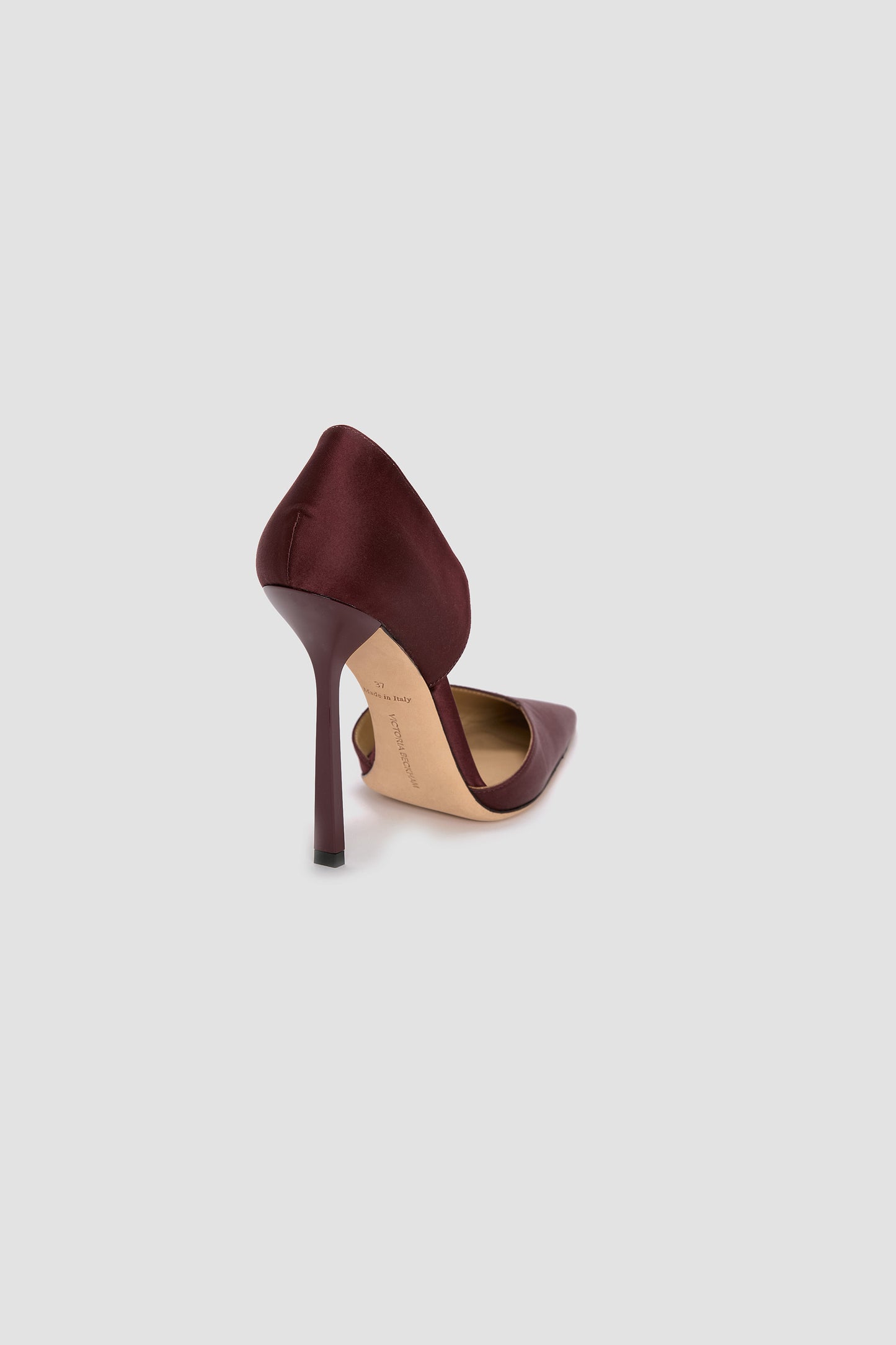 Victoria Angle D'Orsay Pump 115 Satin