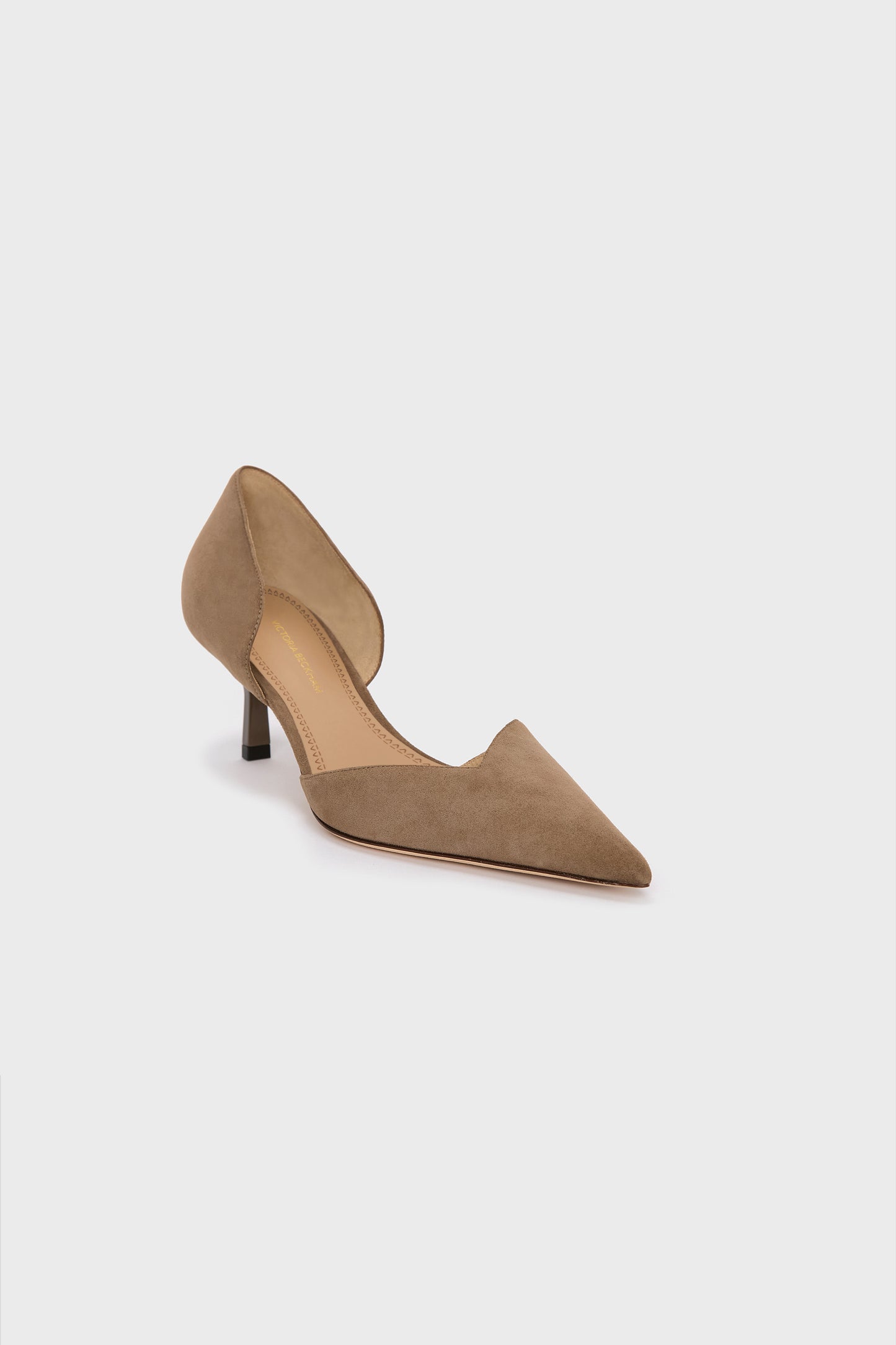 Victoria Angle D'Orsay Pump 55 Suede