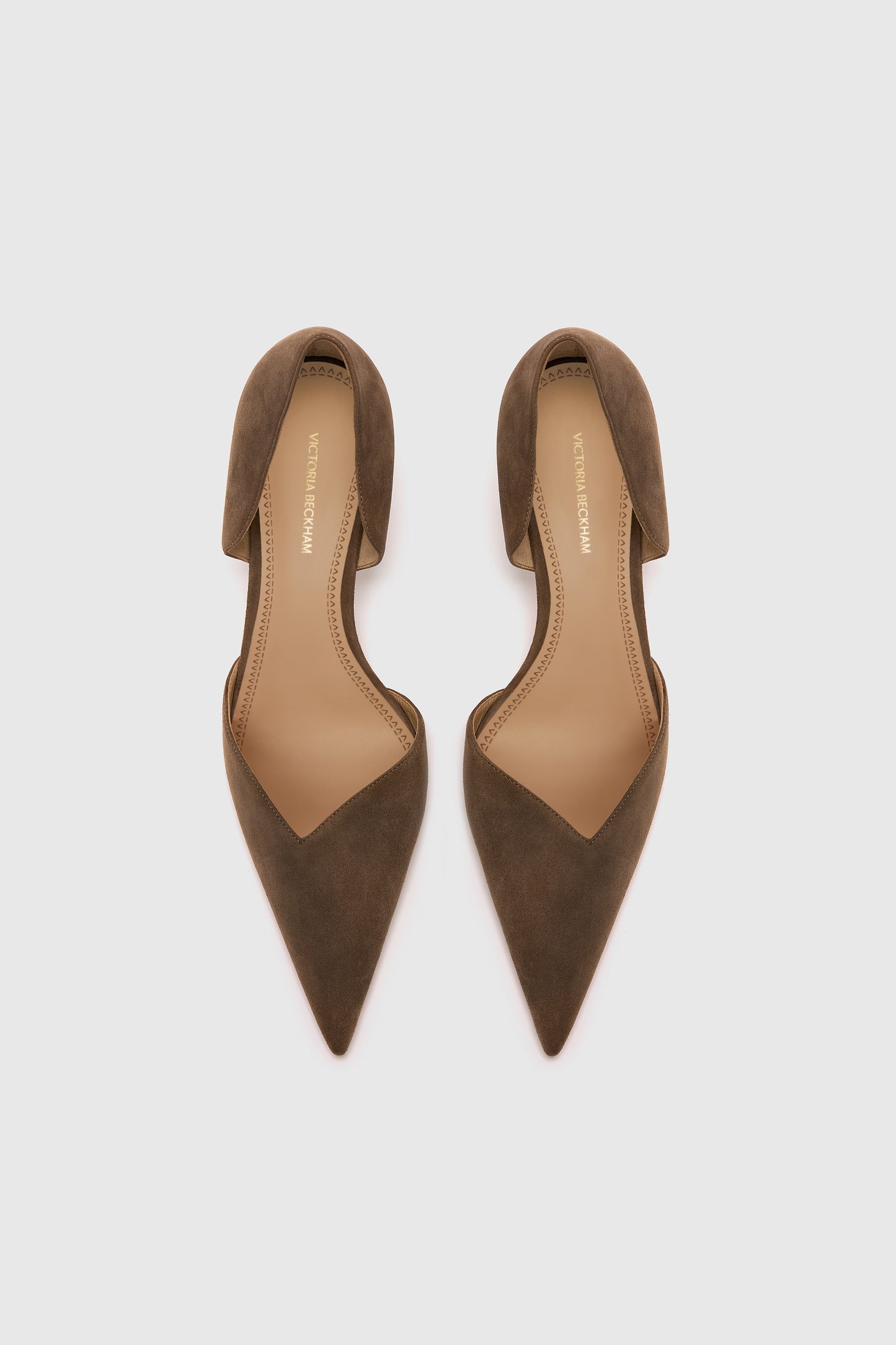 Victoria Angle D'Orsay Pump 55 Suede