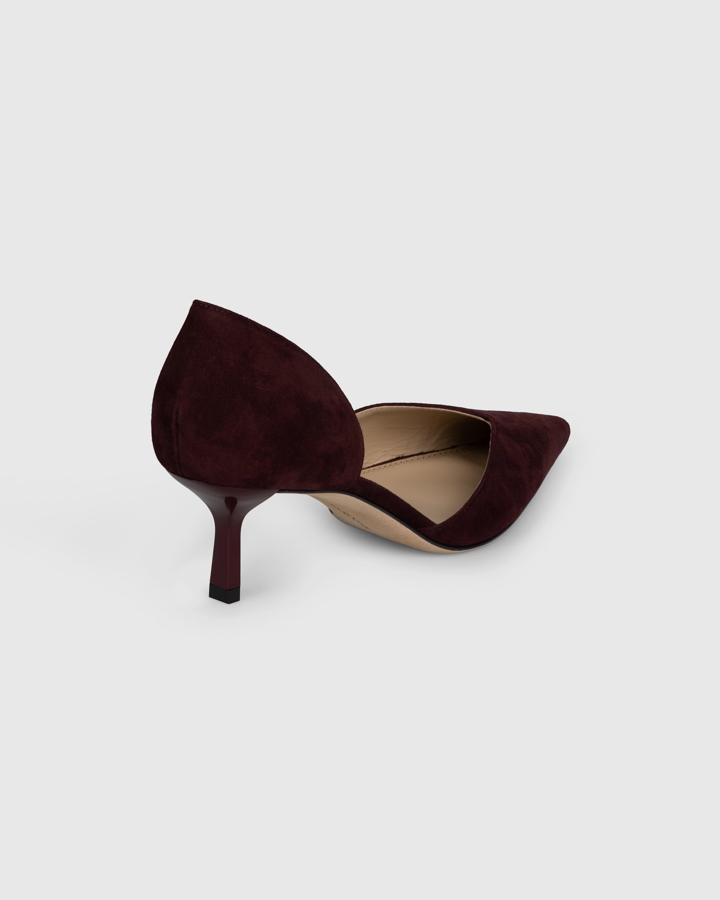 Victoria Angle D'Orsay Pump 55 Suede