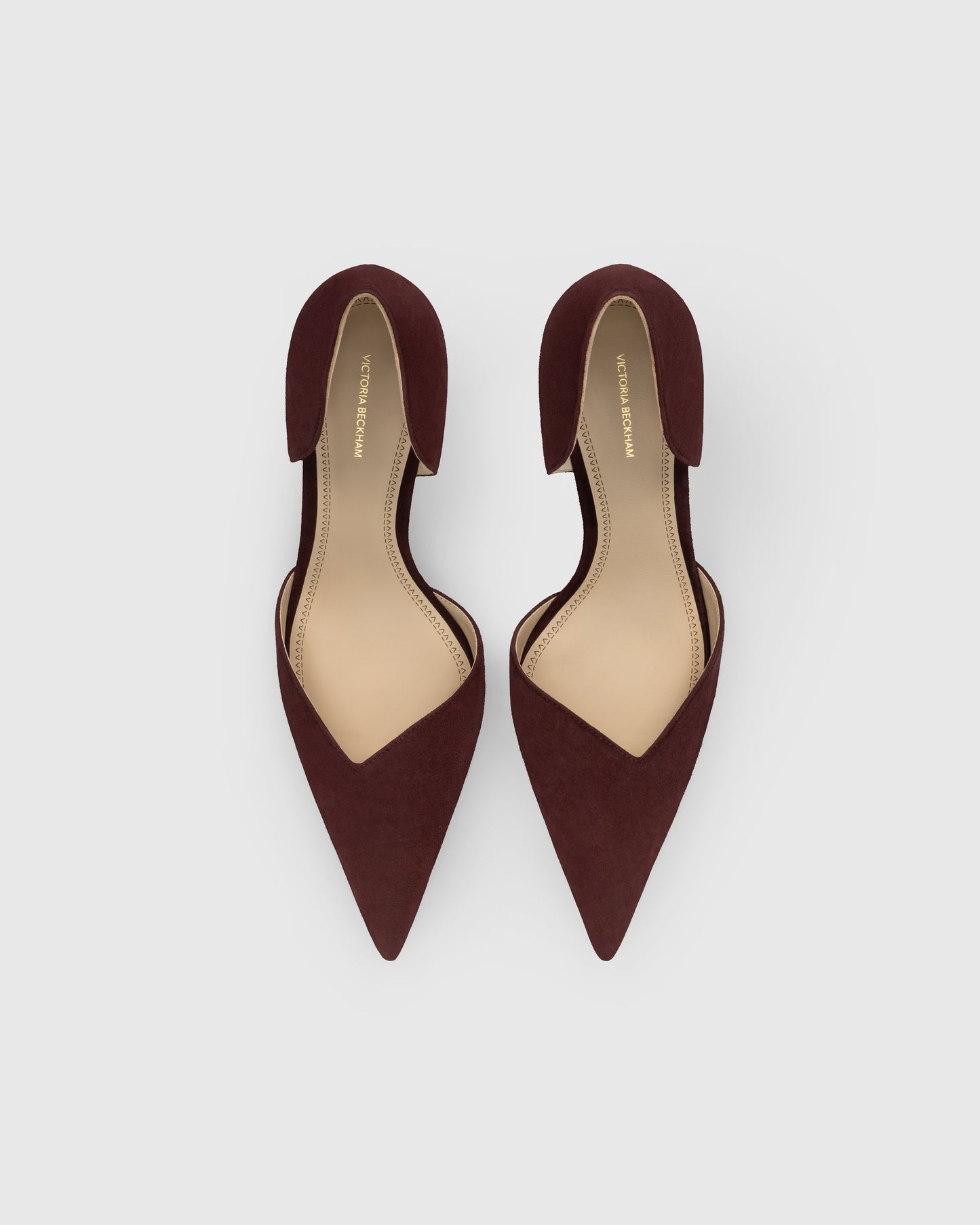 Victoria Angle D'Orsay Pump 55 Suede