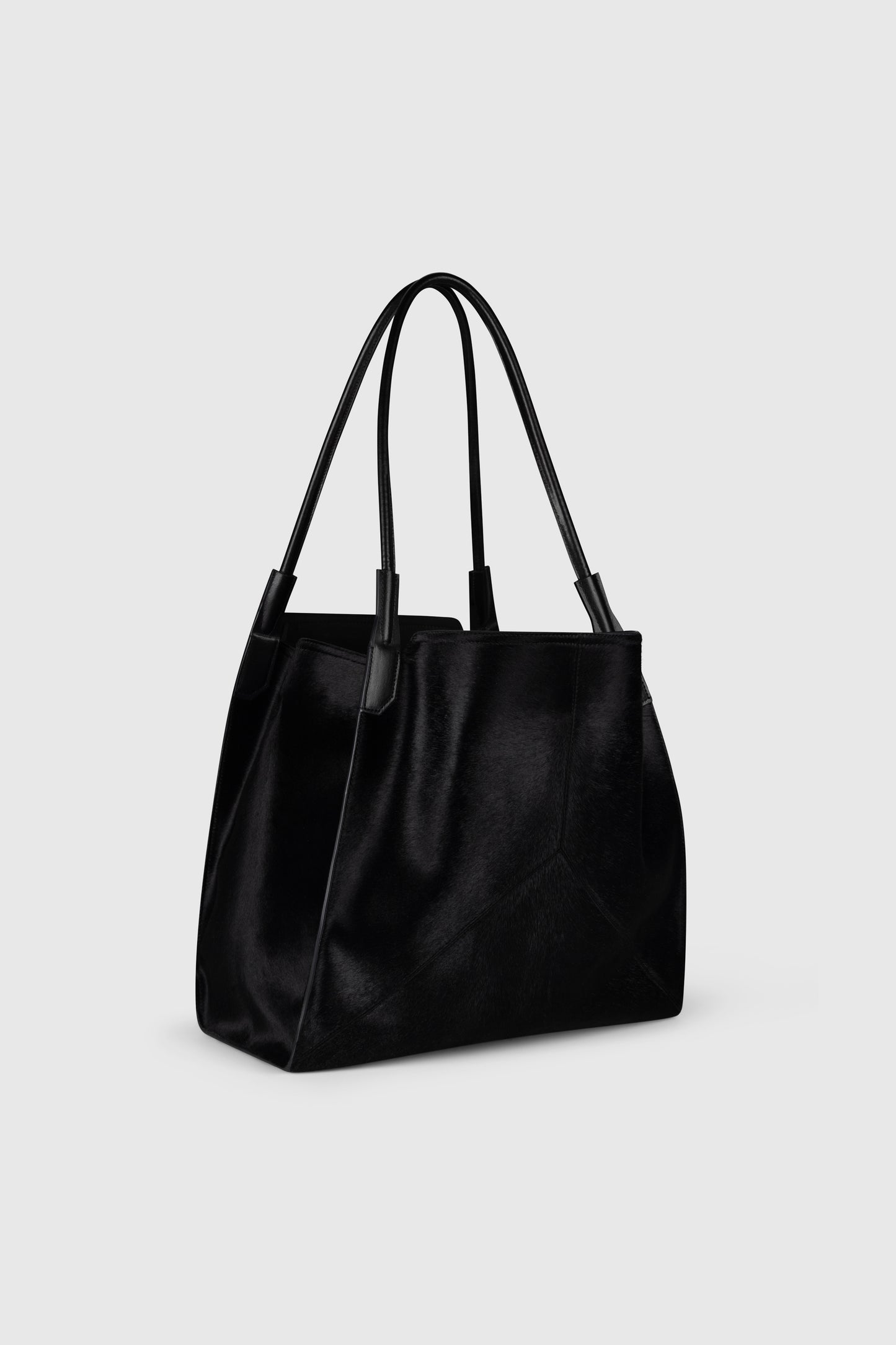Victoria Tote Large Hair Calf Leather