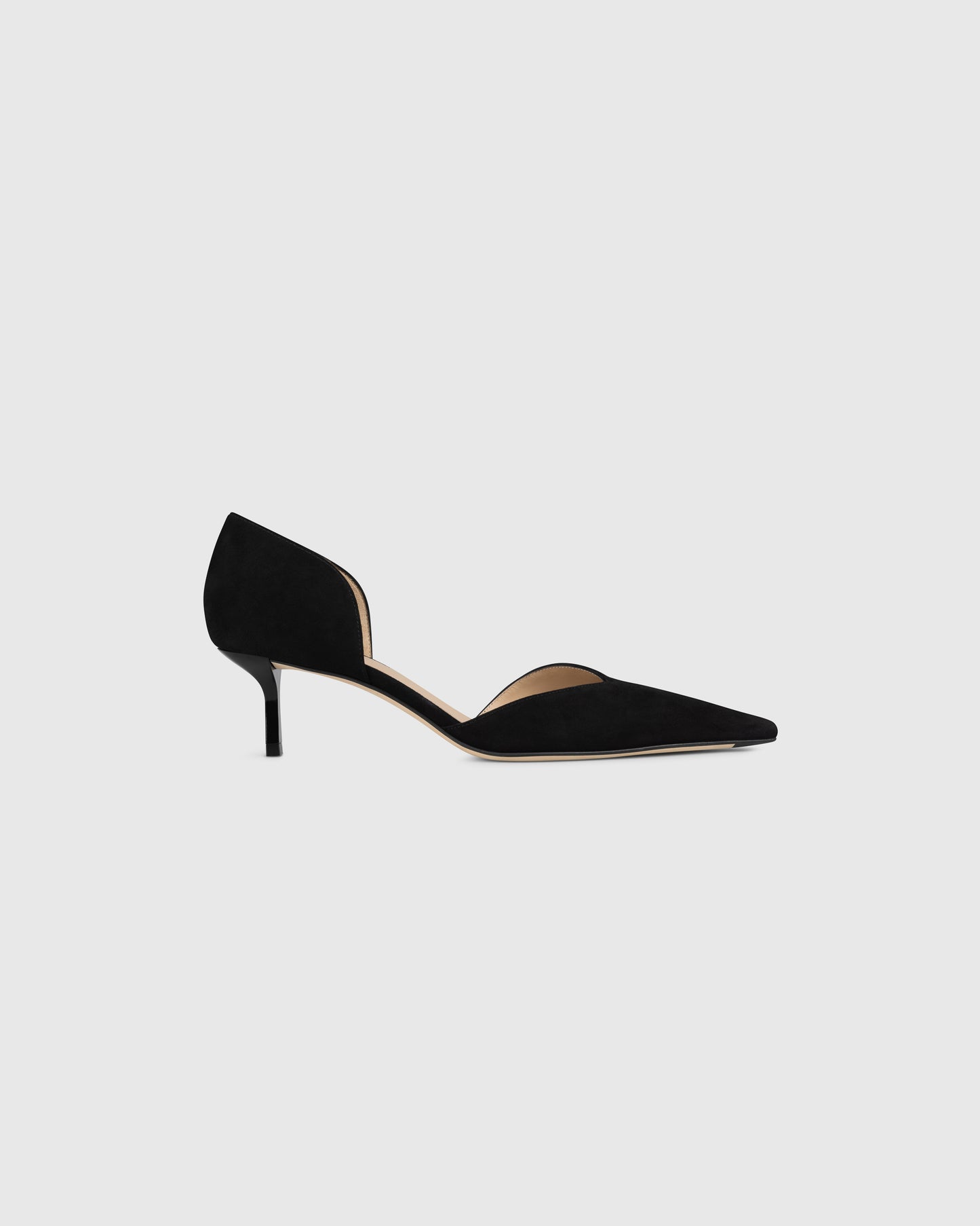 Victoria Angle D'Orsay Pump 55 Suede