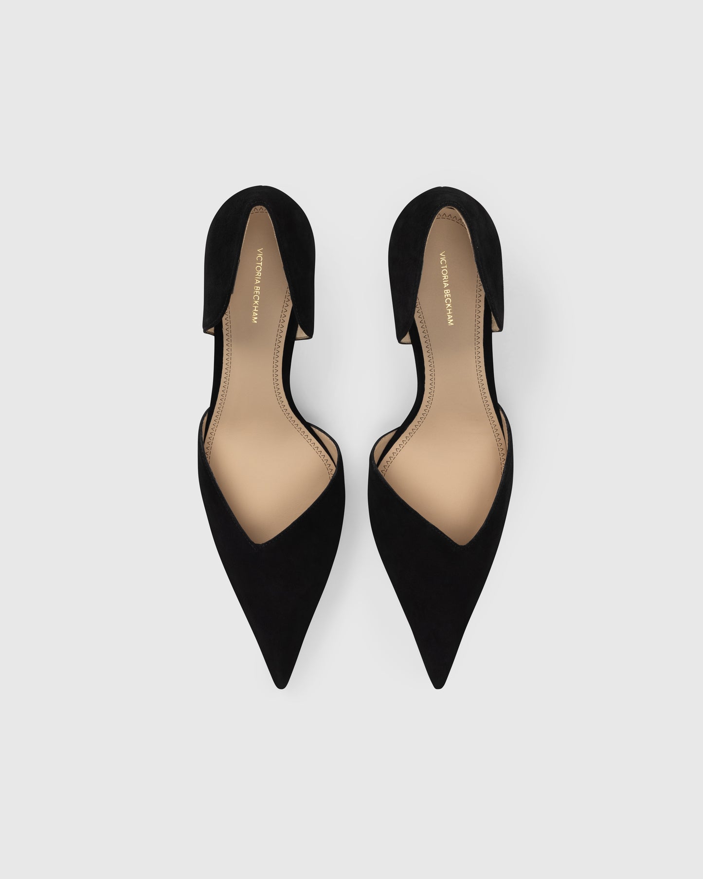 Victoria Angle D'Orsay Pump 55 Suede
