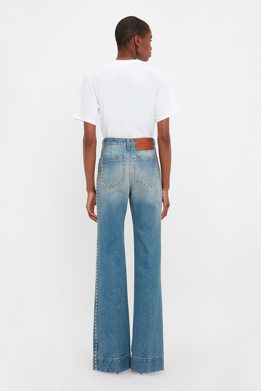 Alina High Waisted Jean In Vintage Wash
