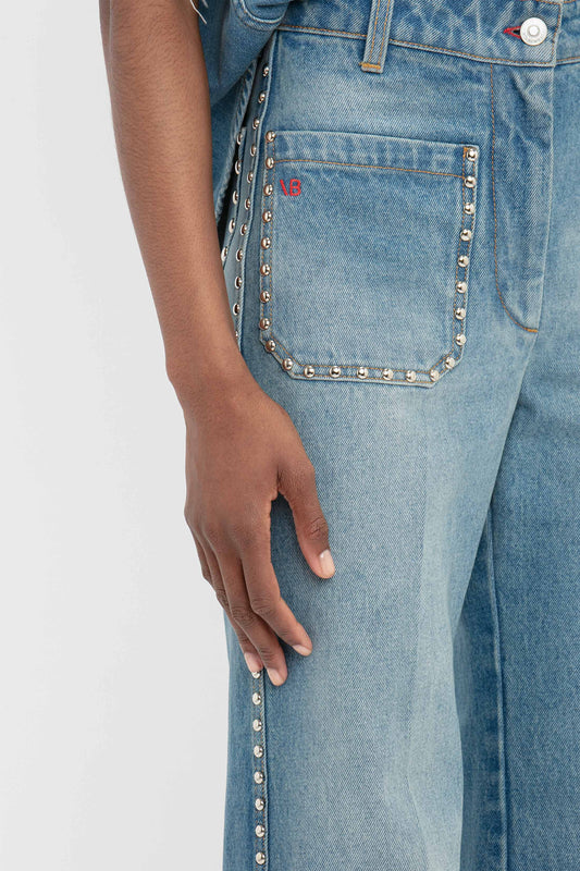 Alina High Waisted Jean In Vintage Wash