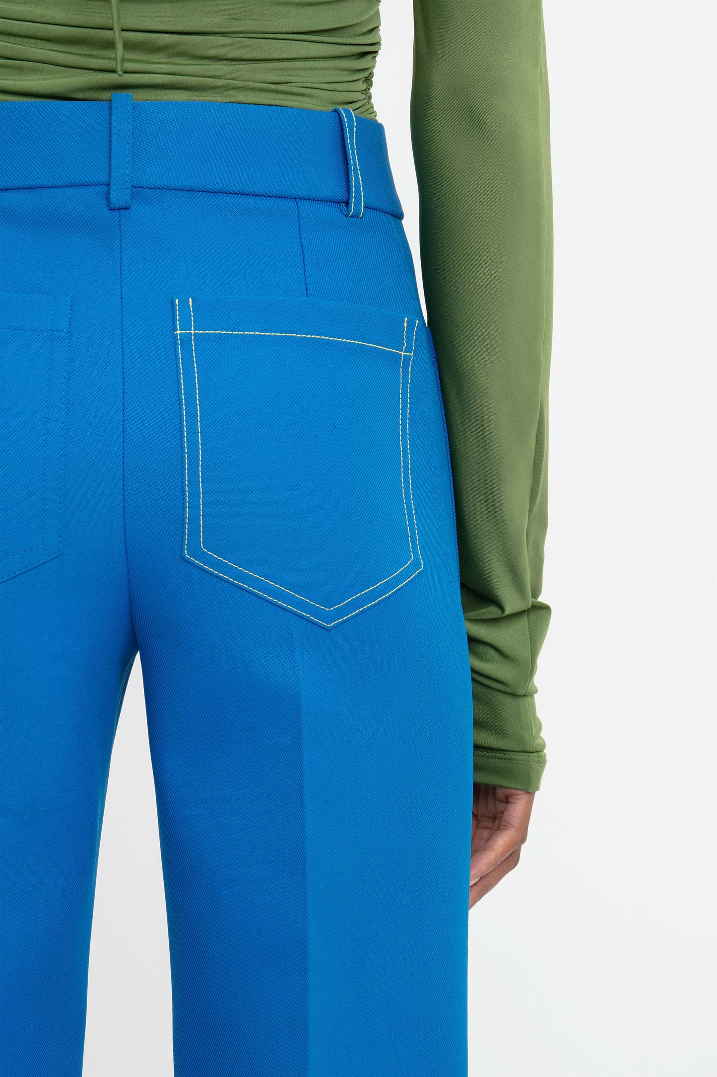Alina Tailored Trouser In Sapphire Blue