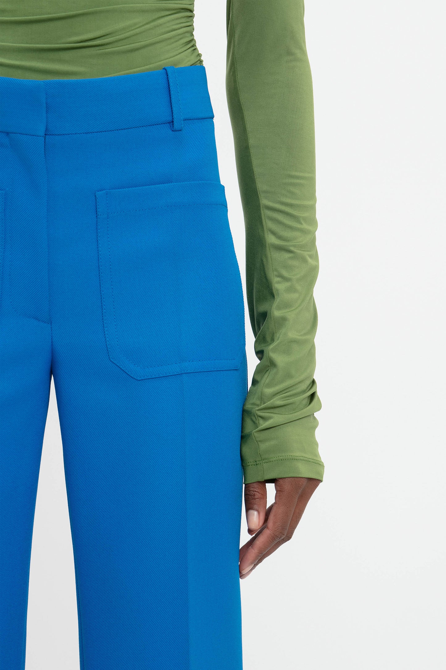 Alina Tailored Trouser In Sapphire Blue