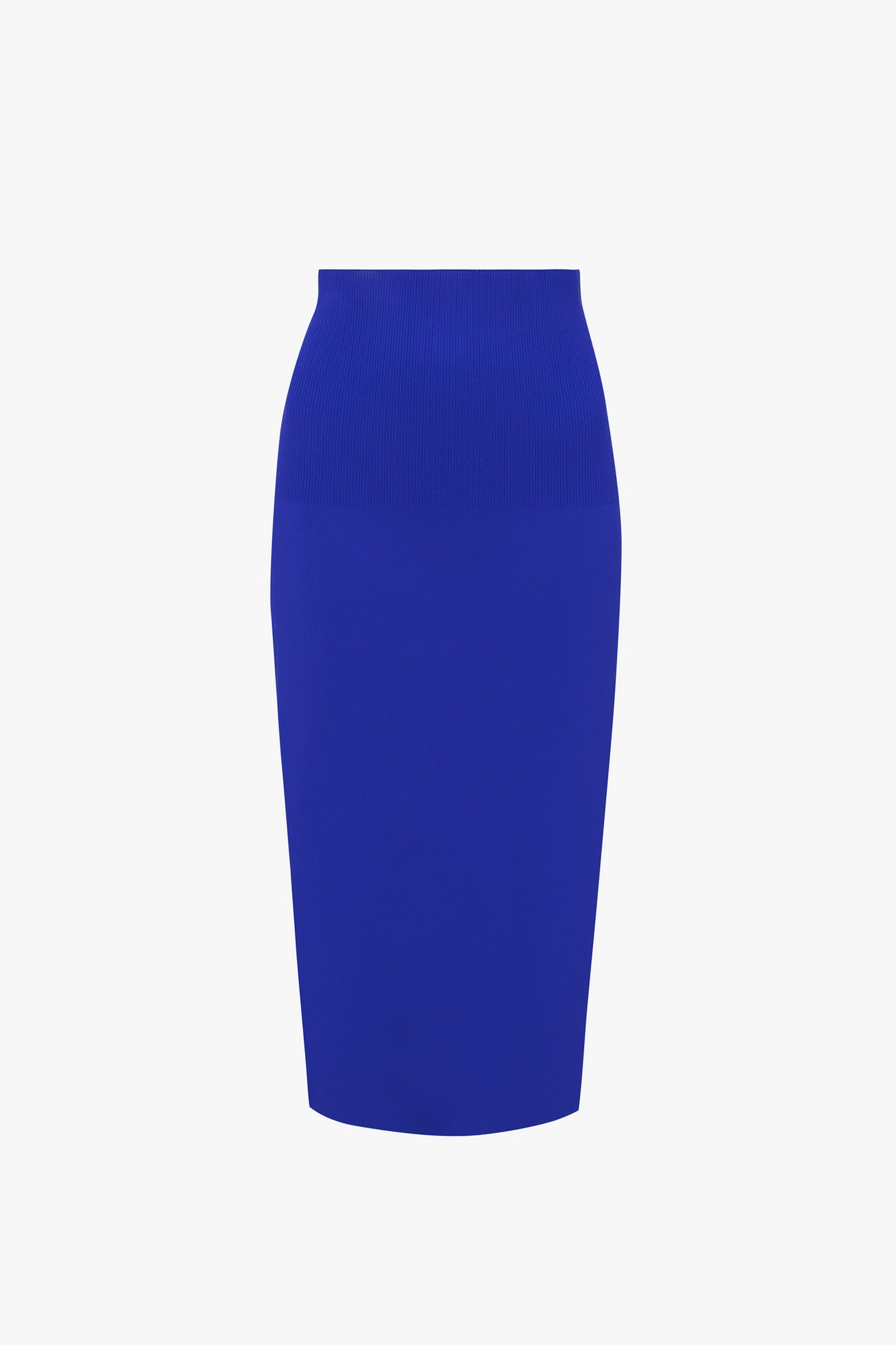 VB Body Fitted Midi Skirt In Cobalt