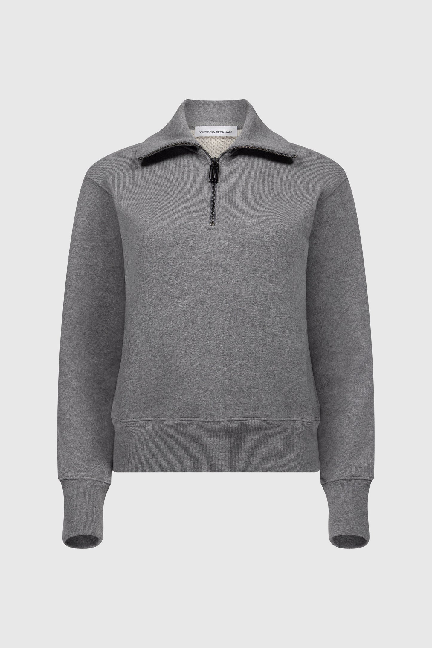Violet Sweatshirt In Mid Grey Marl