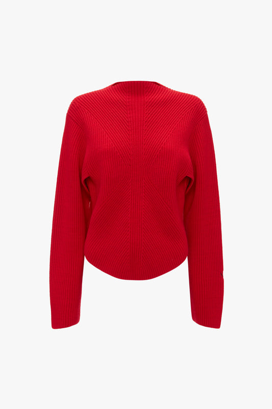 Circle Jumper In Red