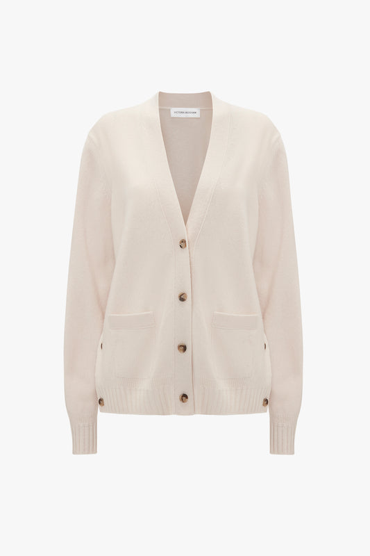 Double Layer Cardigan in Ivory