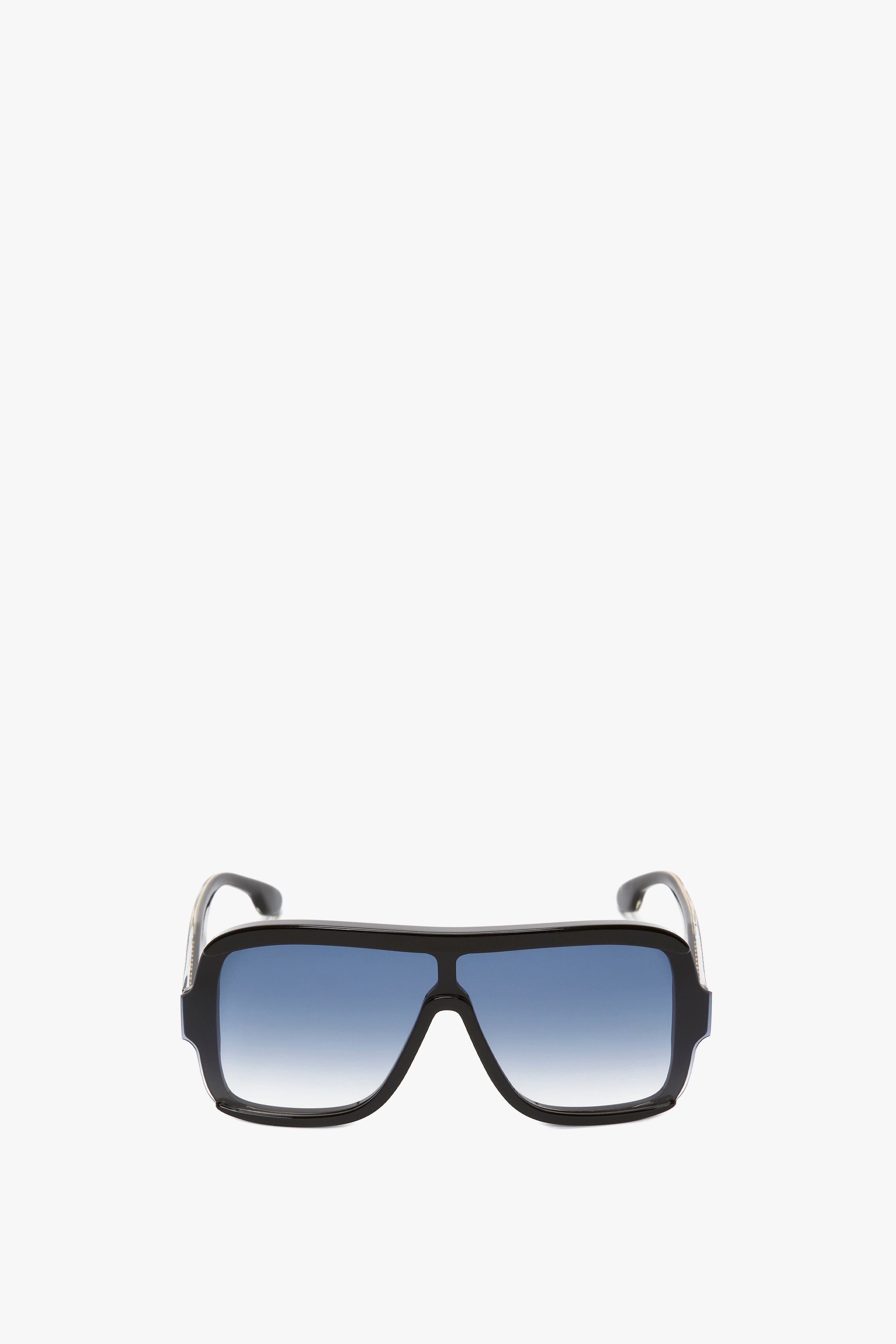 Layered Mask Sunglasses Gradient