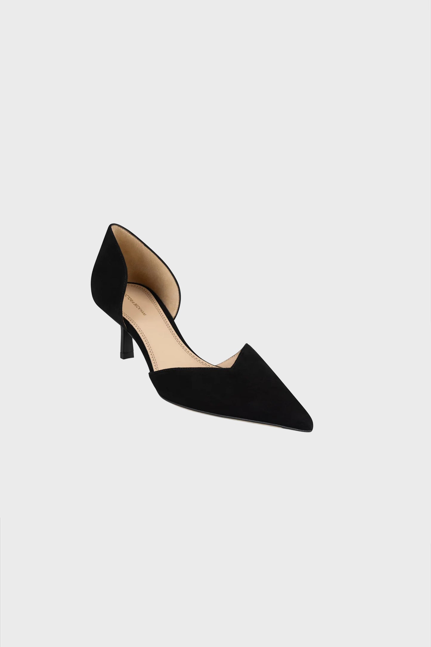 Victoria Angle D'Orsay Pump 55 Suede