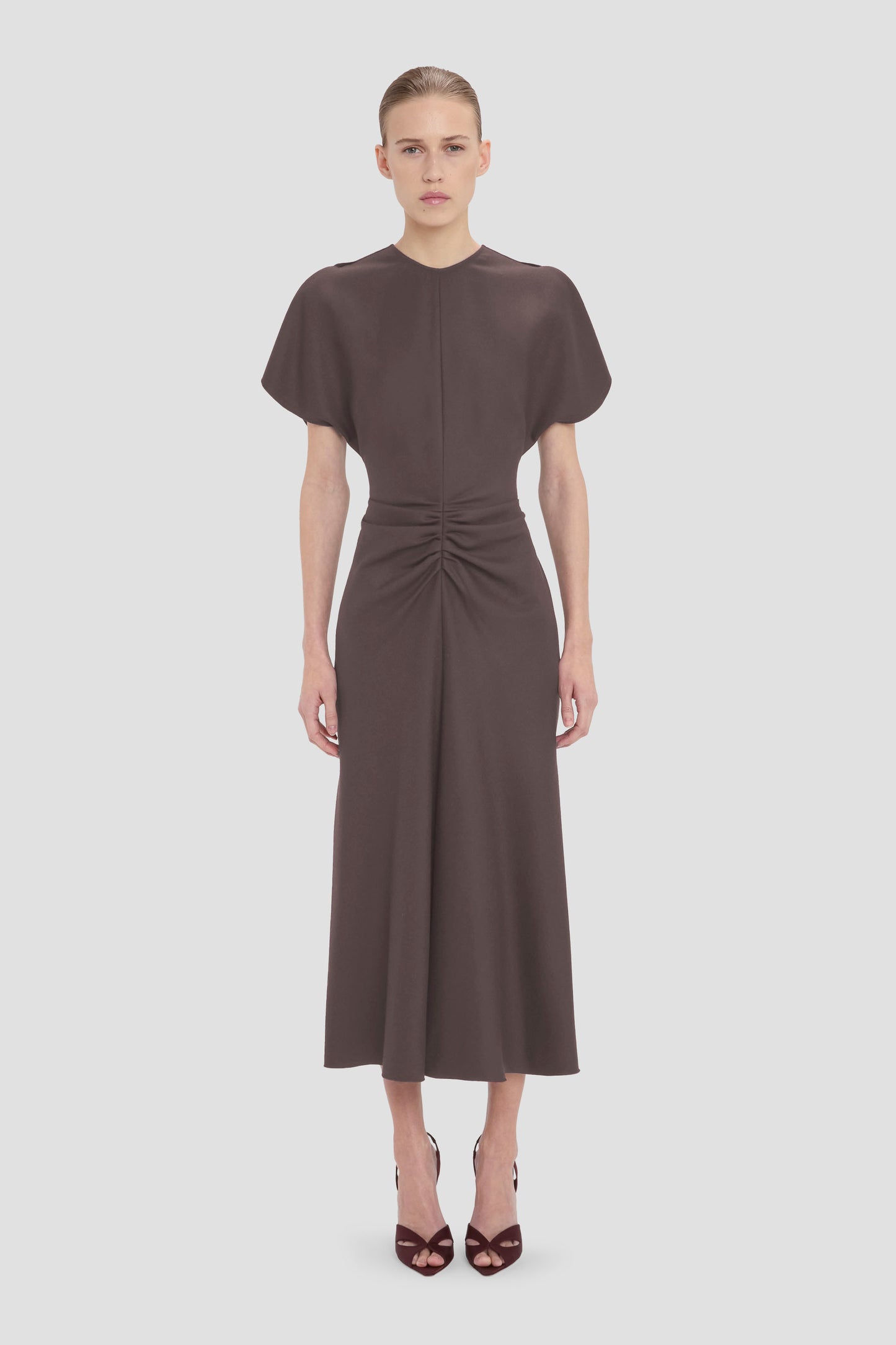Bela Midi Dress In Ore
