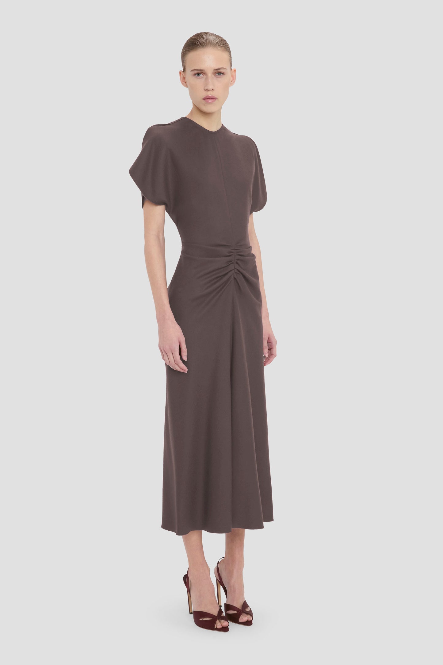 Bela Midi Dress In Ore