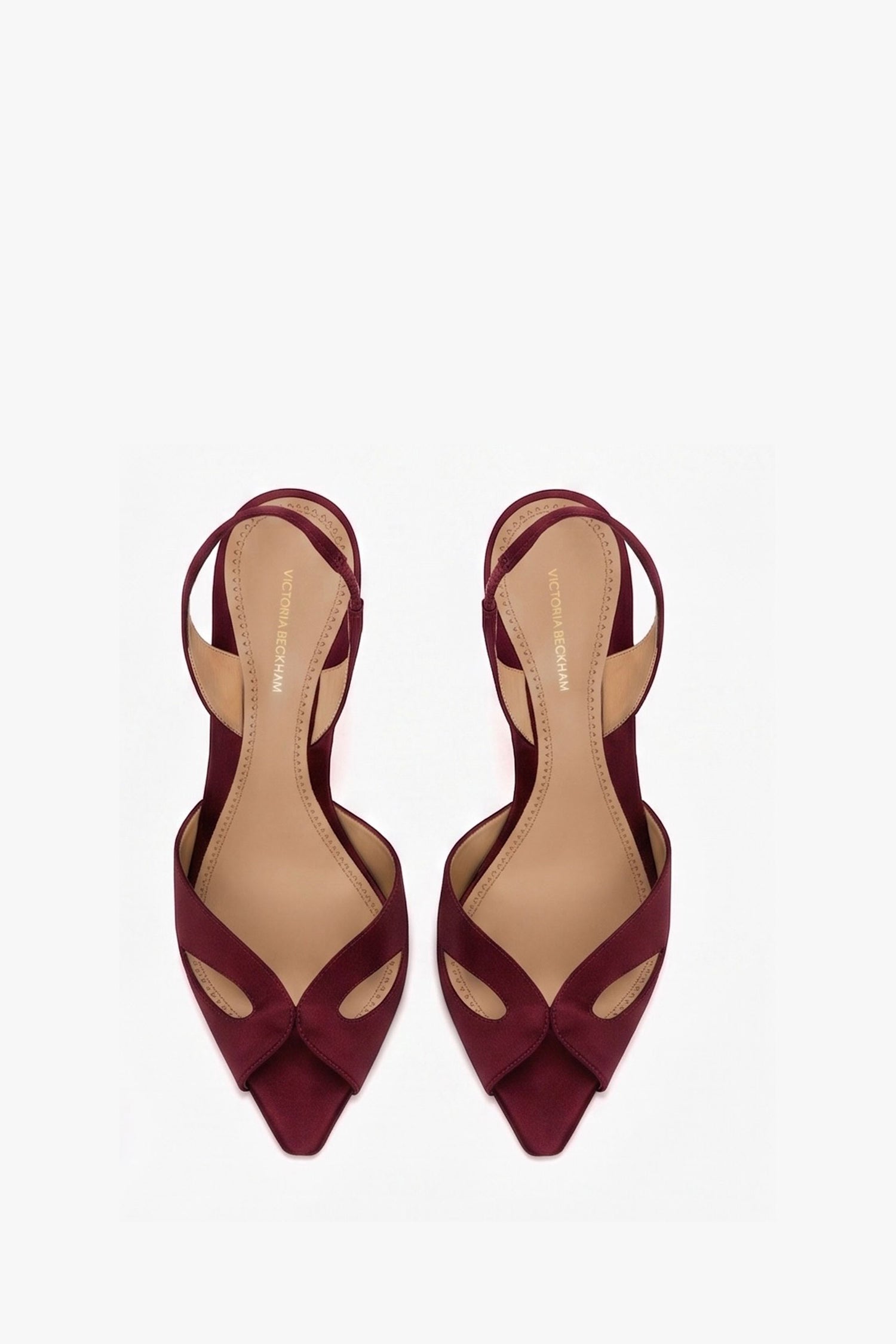 Harlow Mask Halter Back 100 in Burgundy