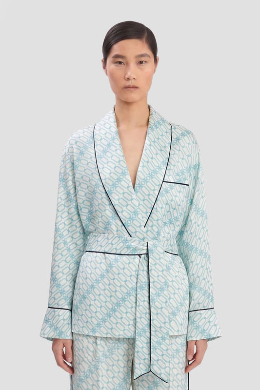 Alba Blouse In Portofino Print