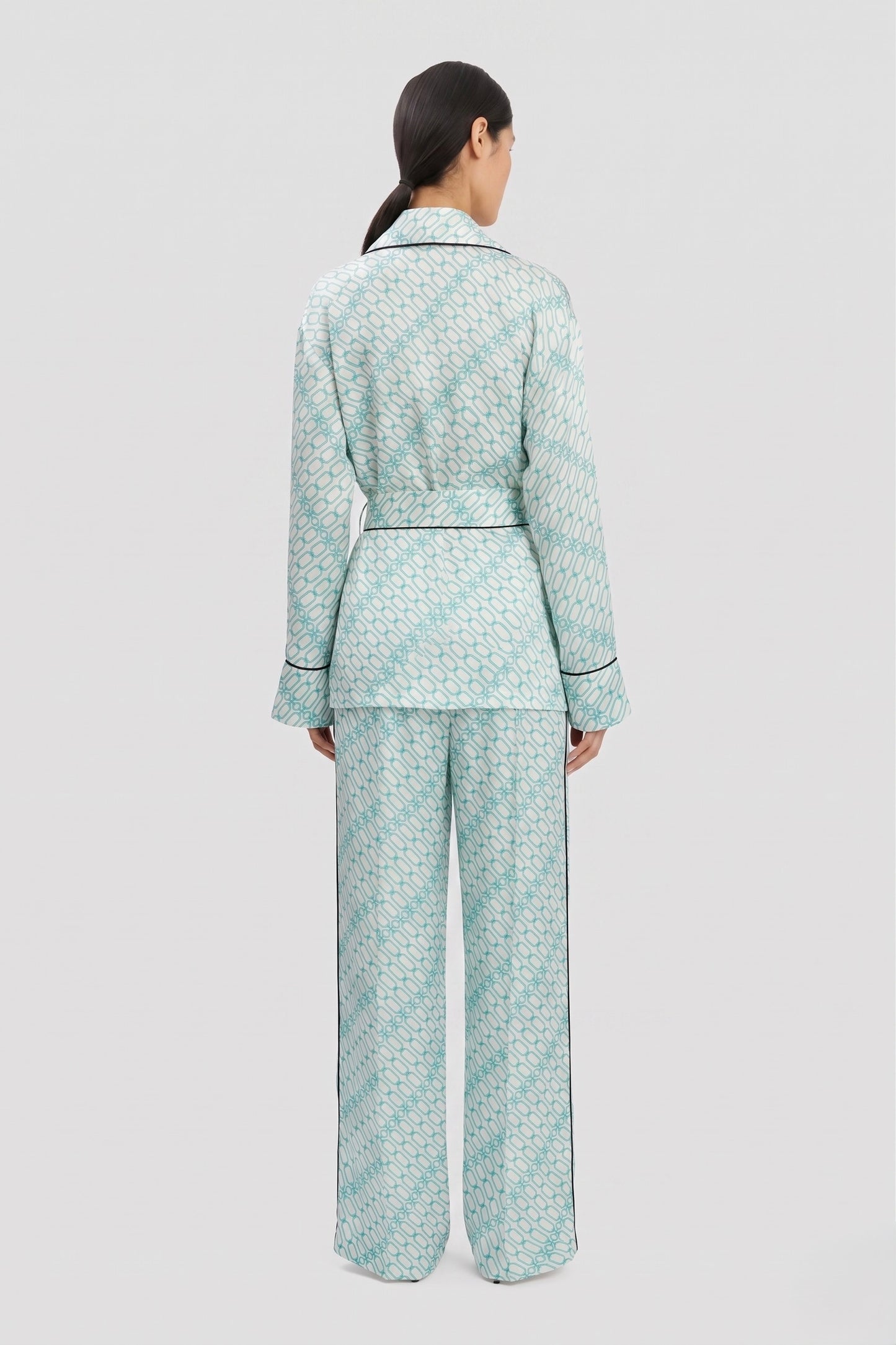 Cecilia Trouser In Portofino Print