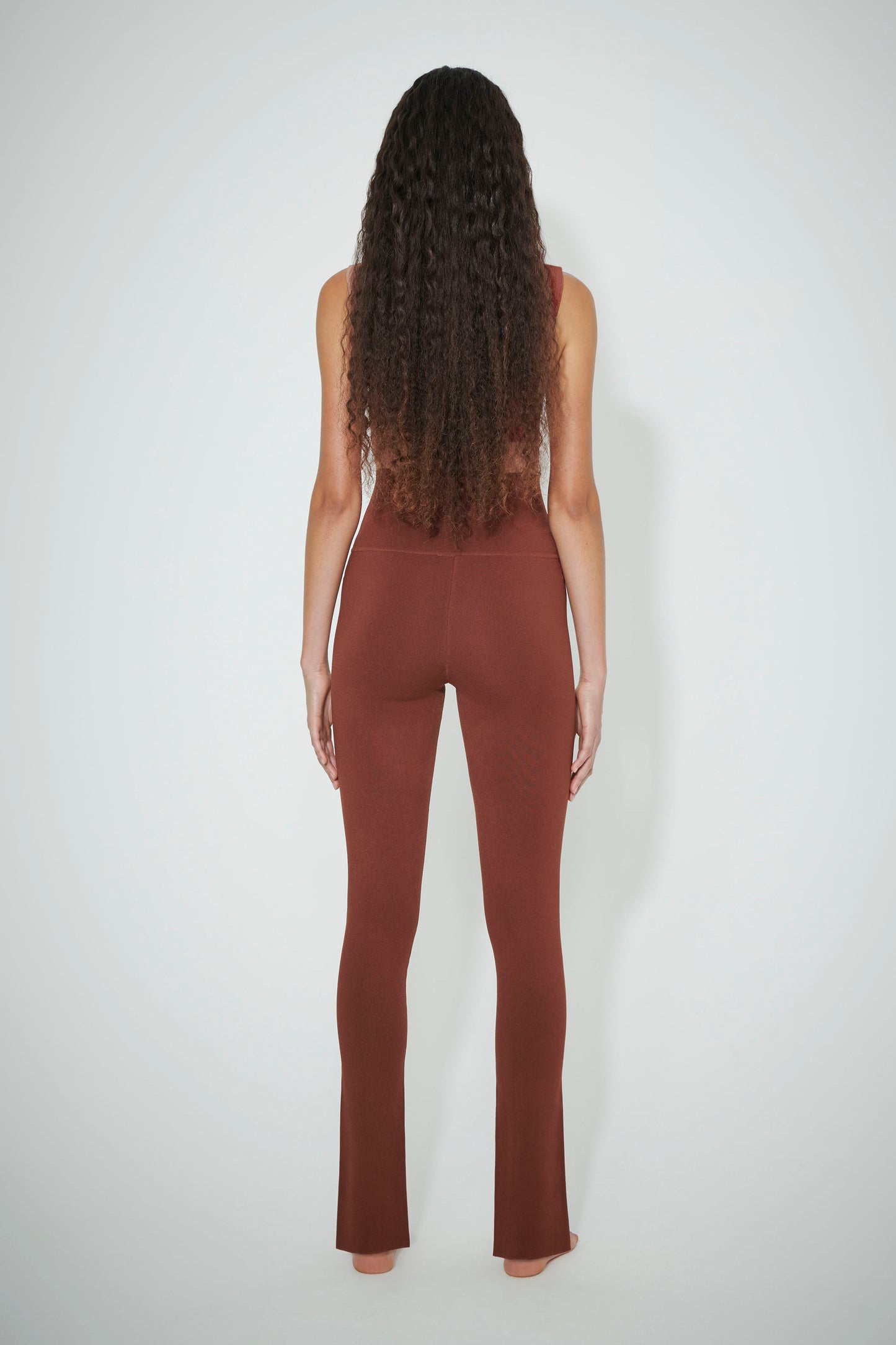 VB Body Strap Bandeau Top in Brown