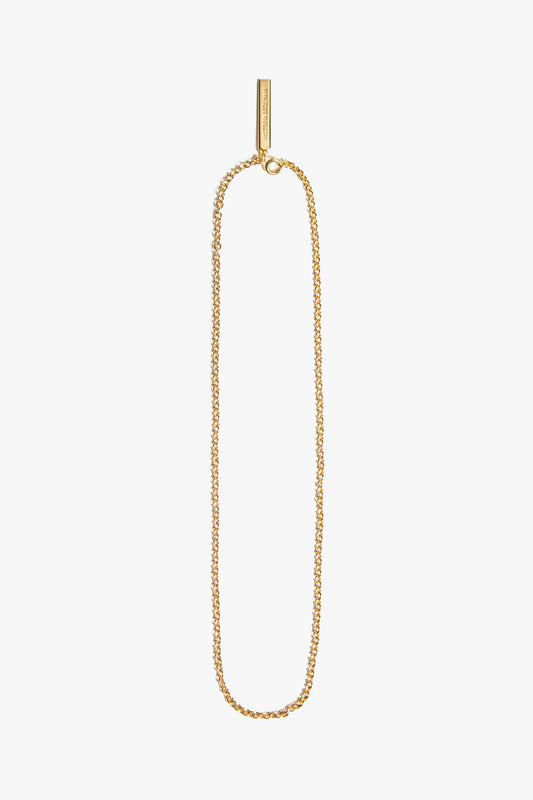 Single Chain In Gold