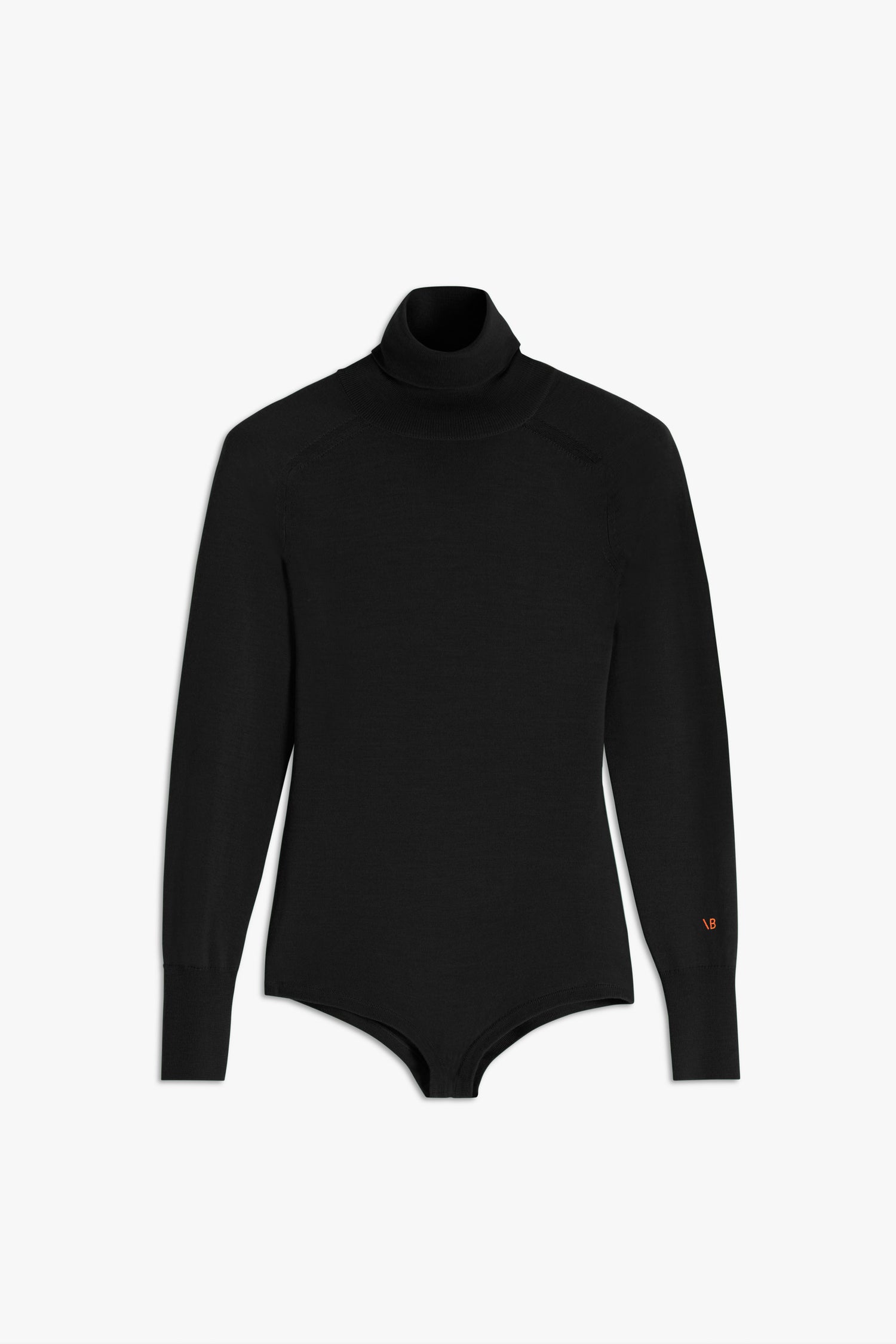Plain black bodysuit best sale