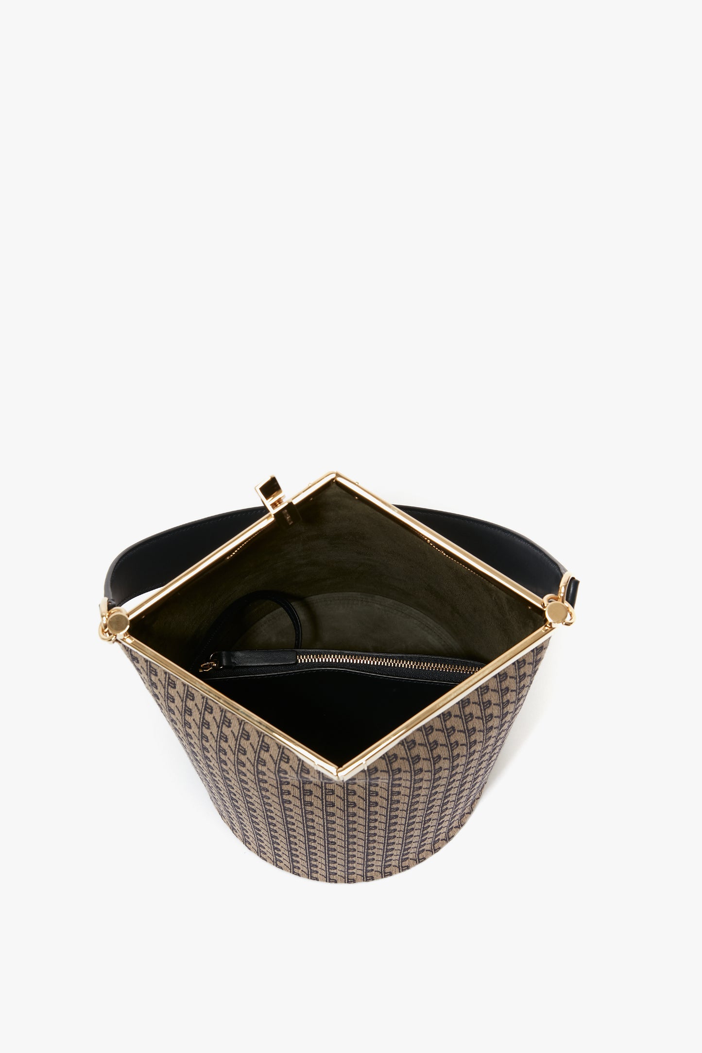Frame Bucket Bag in House Monogram Jacquard