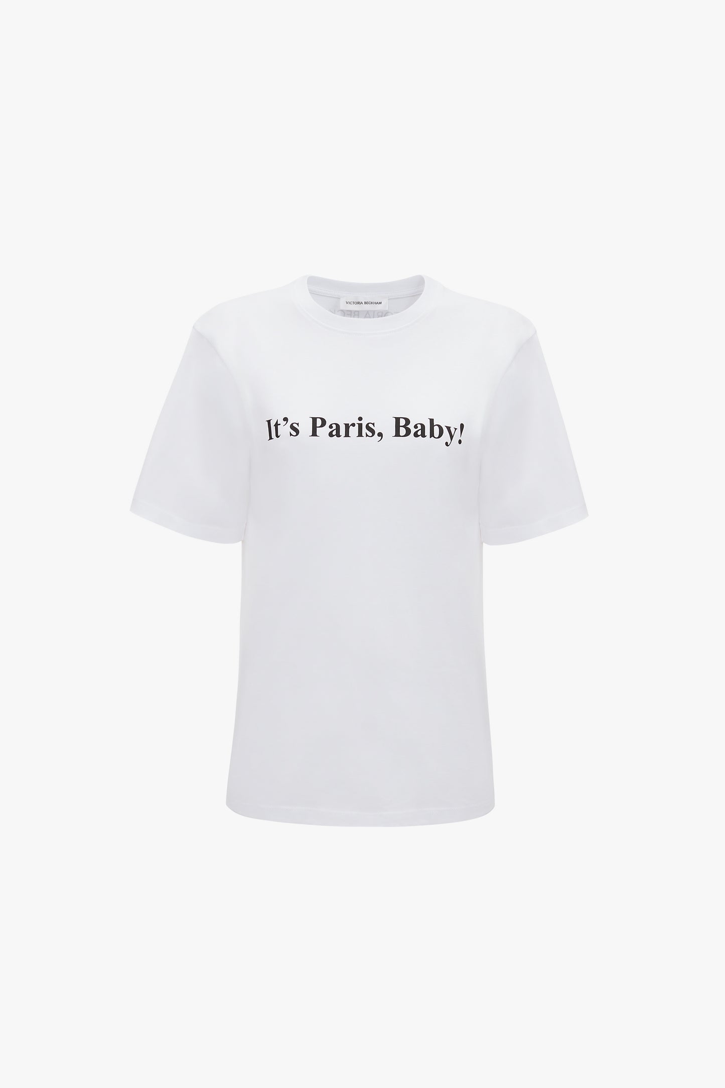 IT'S PARIS, BABY! T-shirt In white