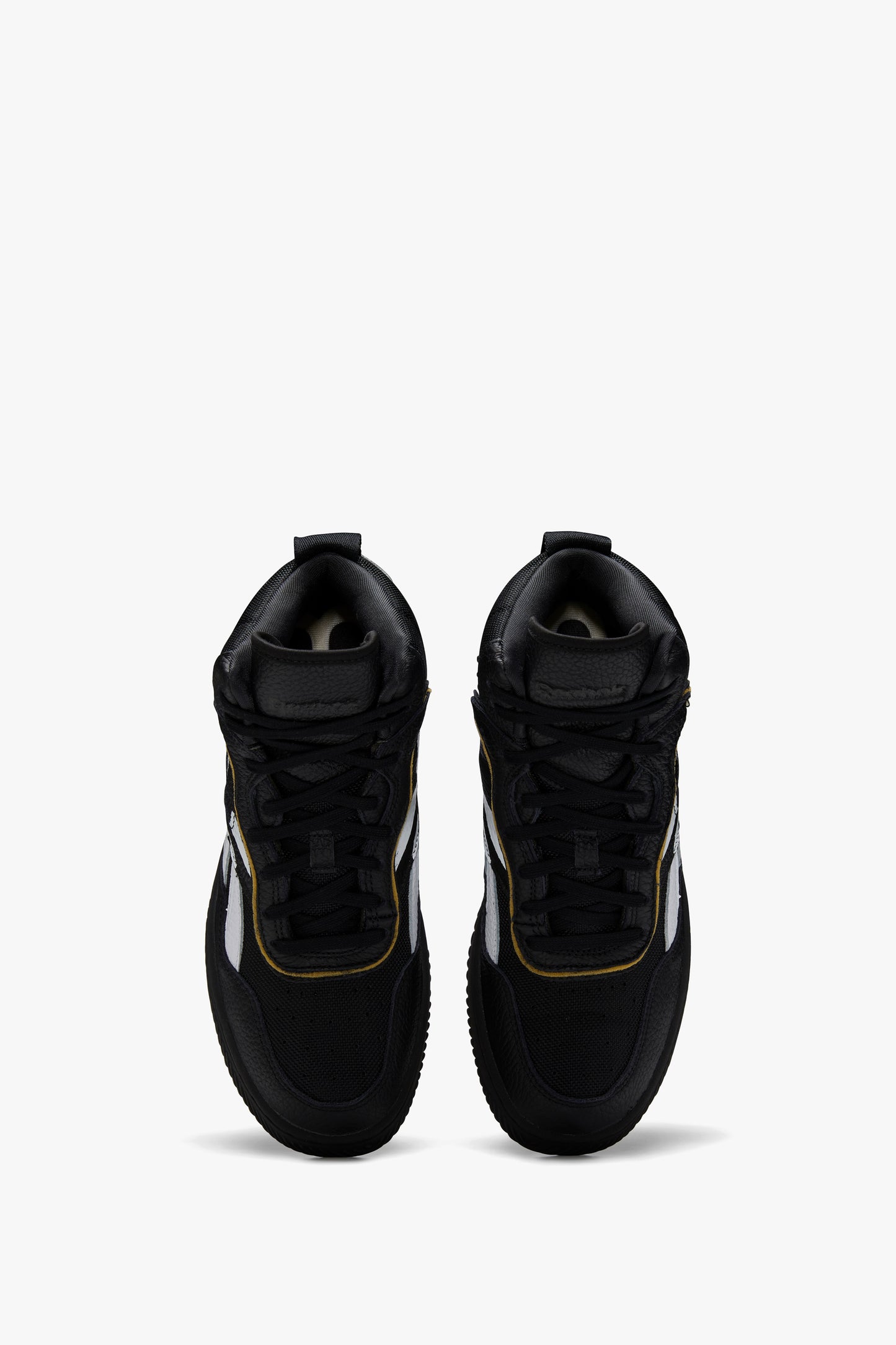 Reebok x VB Dual Court Mid Sneaker in Black White