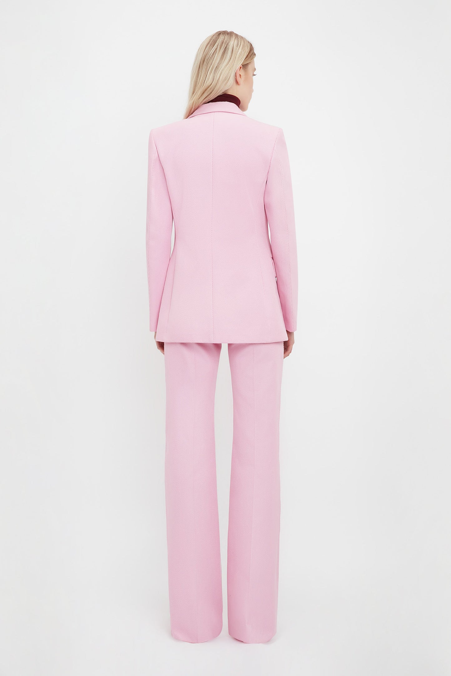 Single Button Jacket In Bubblegum