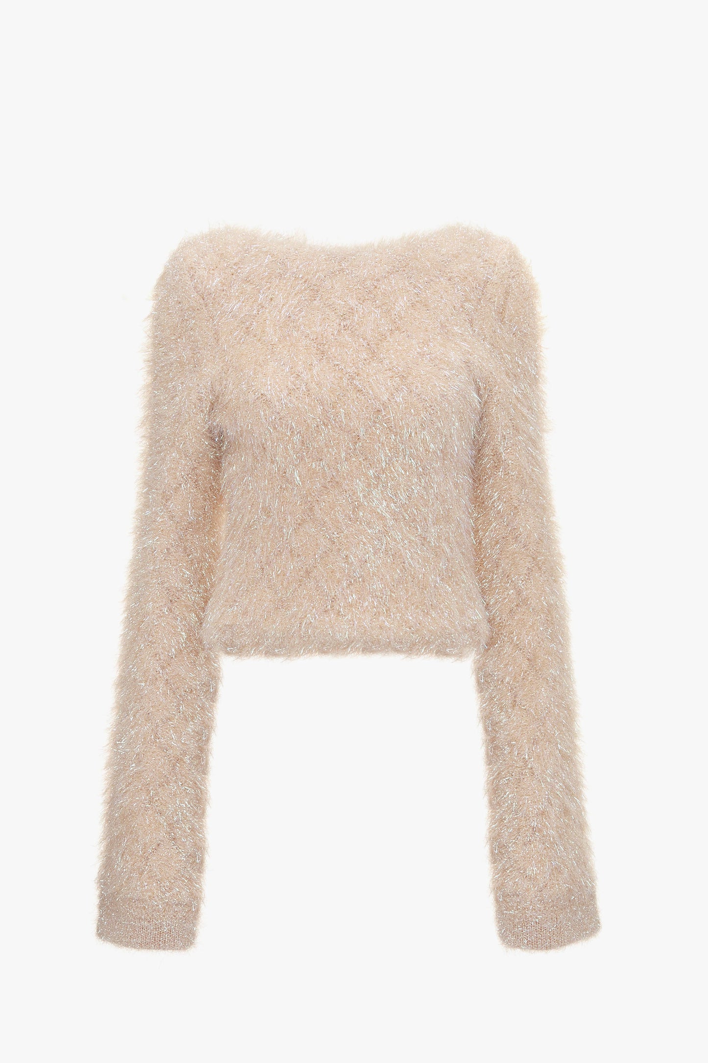 Open Back Jumper In Cream